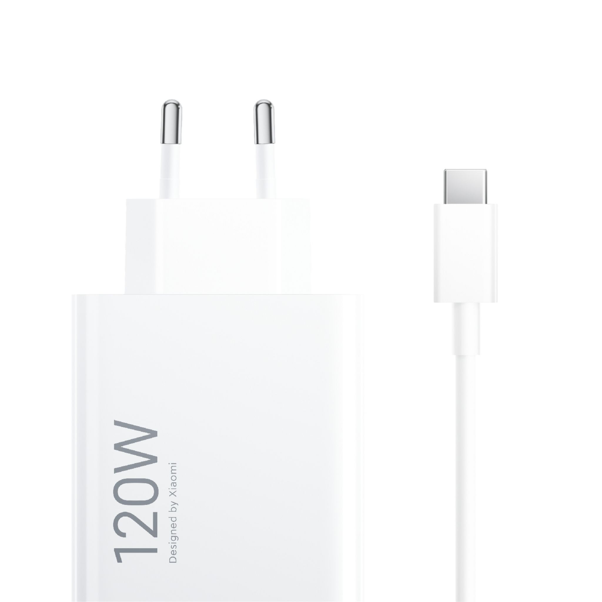 Voir la diapositive 2 : XIAOMI Charge maison USB A 120W - Blanc