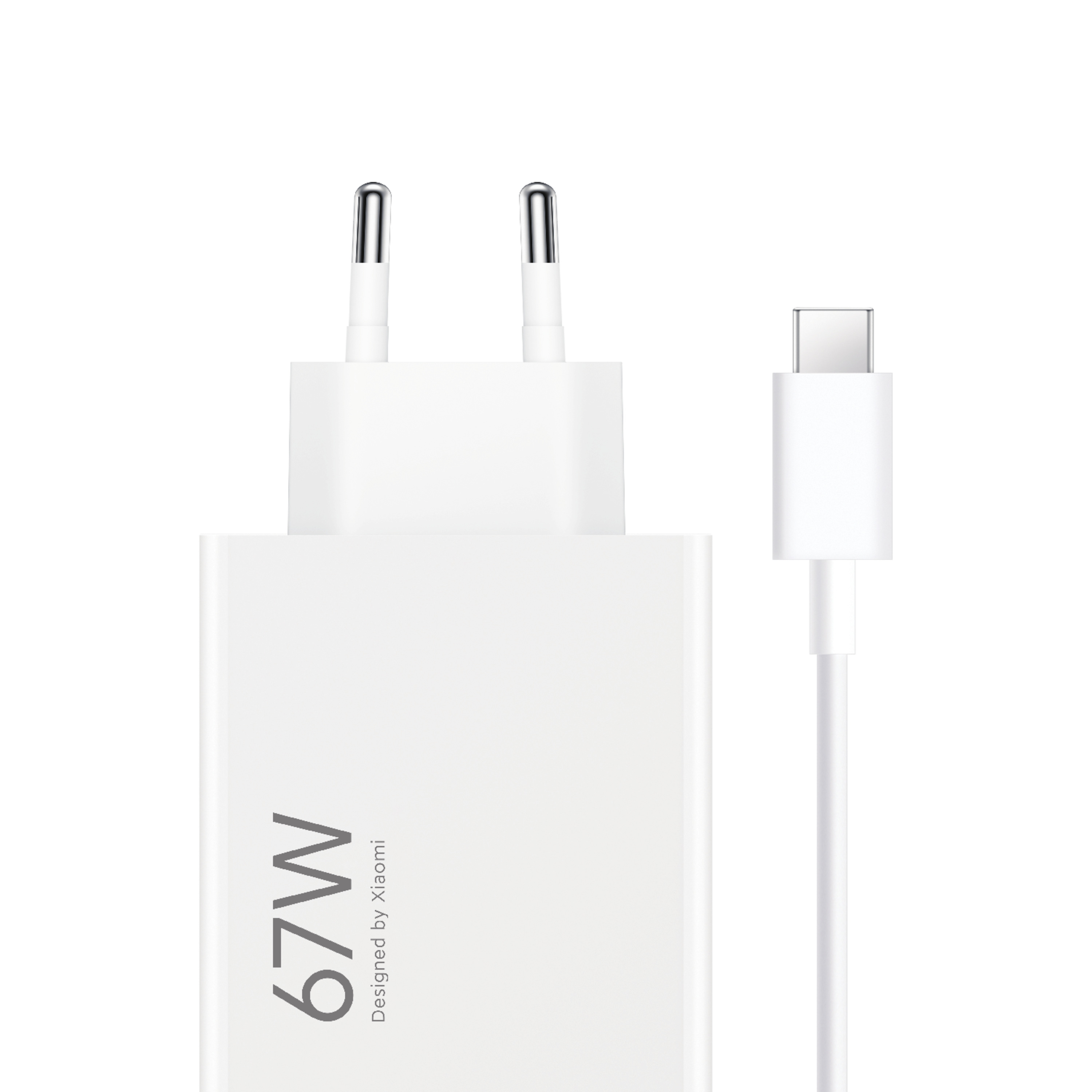 Voir la diapositive 2 : XIAOMI Charge maison USB A 67W - Blanc