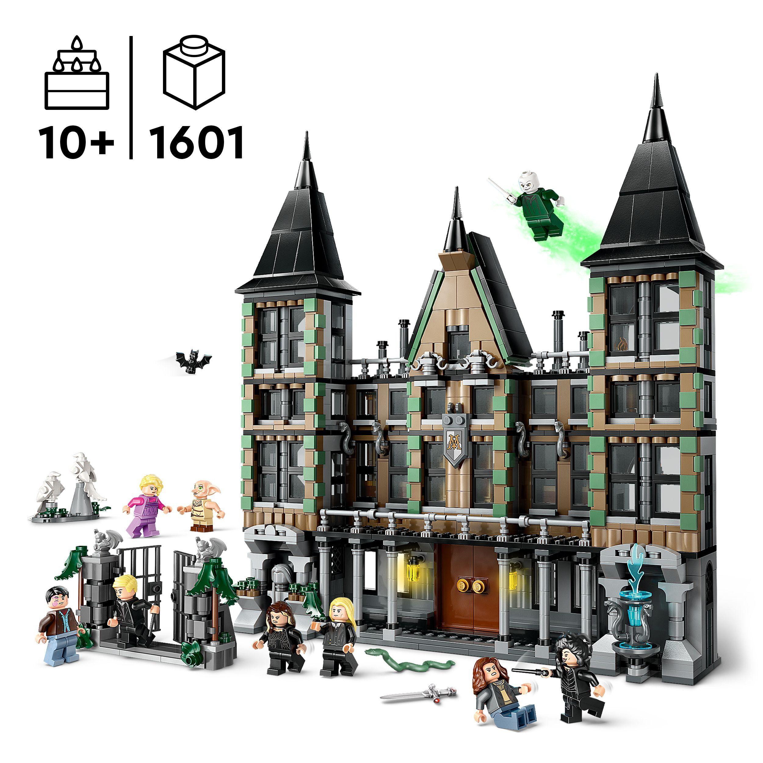 Voir la diapositive 3 : LEGO Harry Potter 76453 Le manoir des Malefoy - Jeu de construction collector