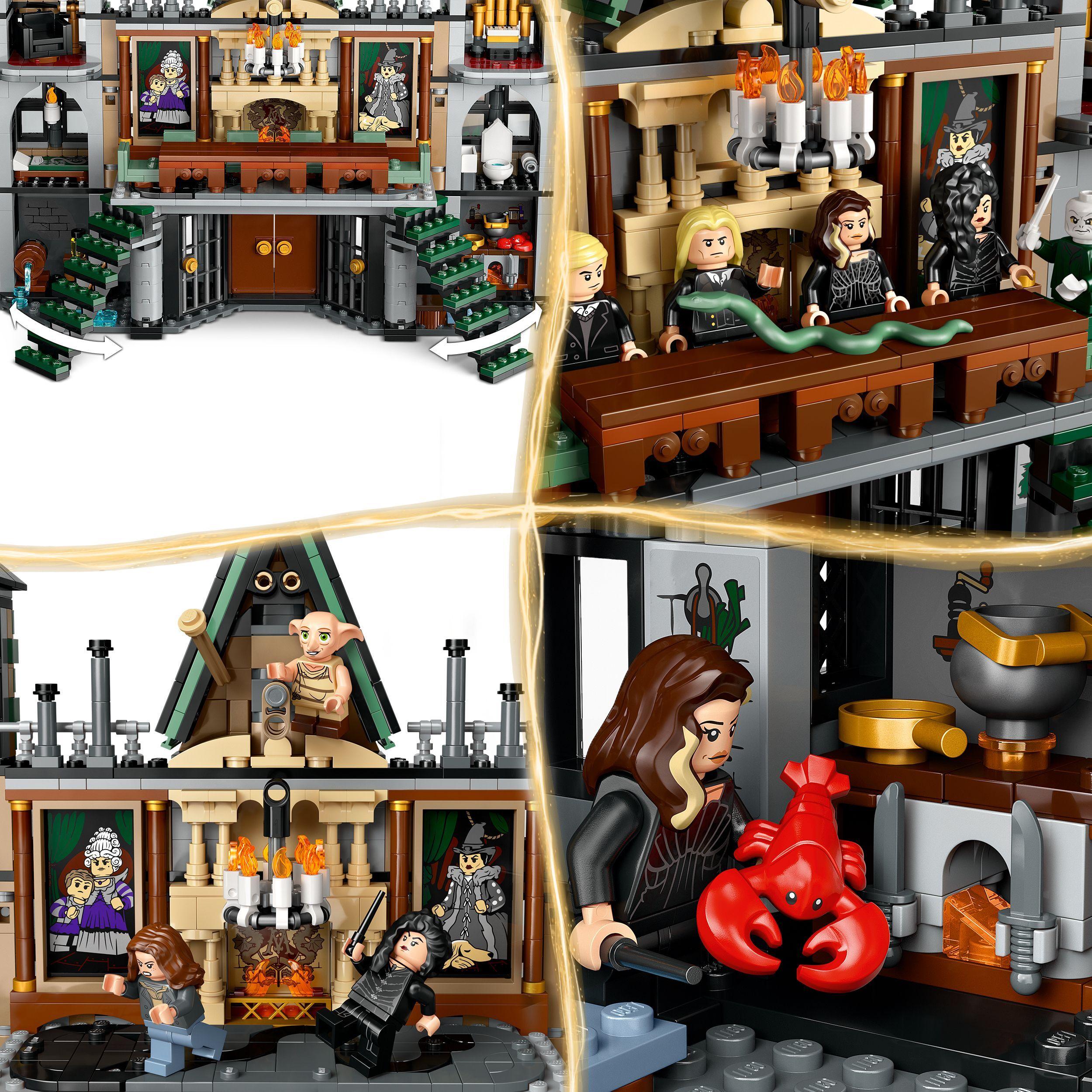 Voir la diapositive 5 : LEGO Harry Potter 76453 Le manoir des Malefoy - Jeu de construction collector
