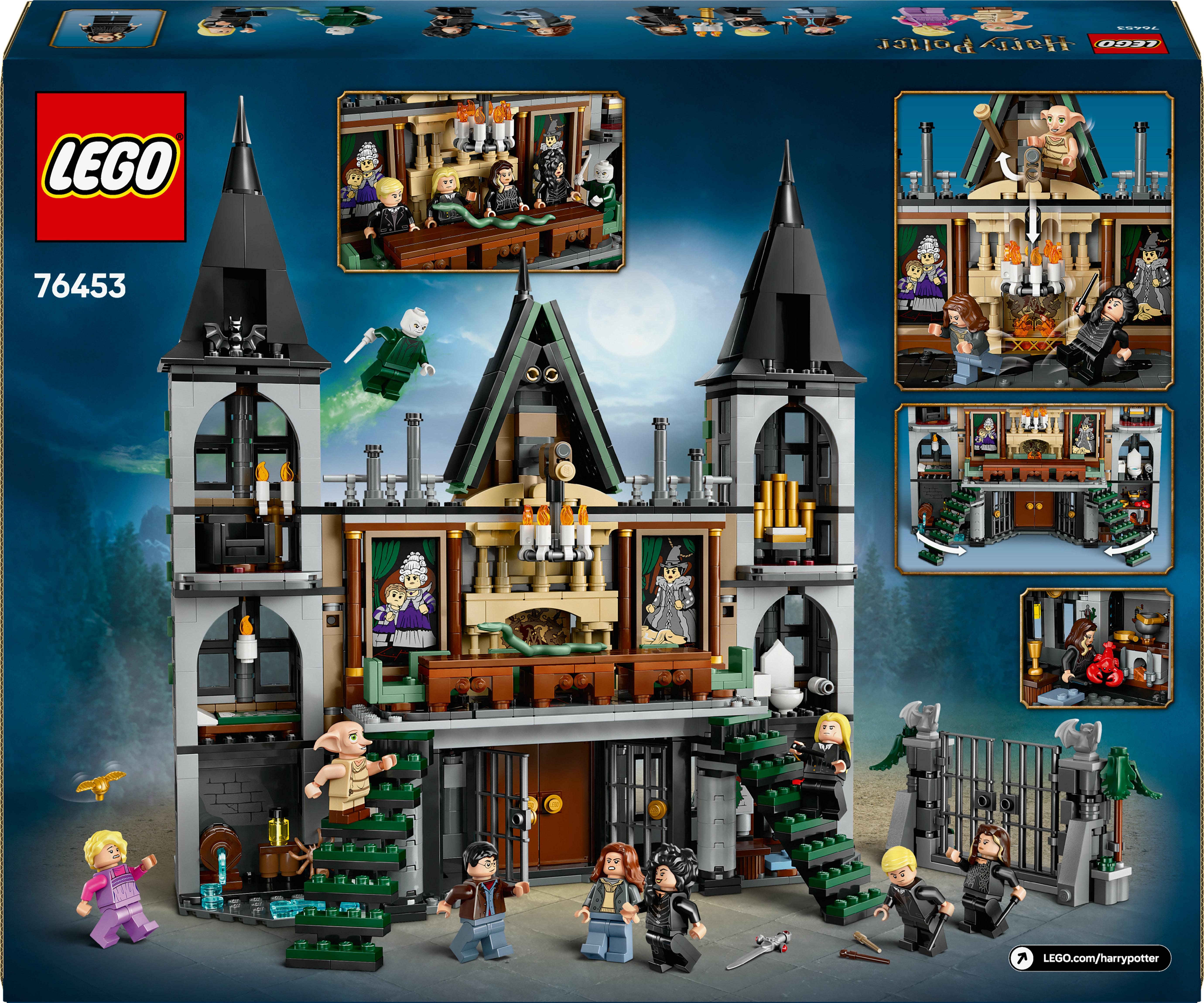 Voir la diapositive 8 : LEGO Harry Potter 76453 Le manoir des Malefoy - Jeu de construction collector