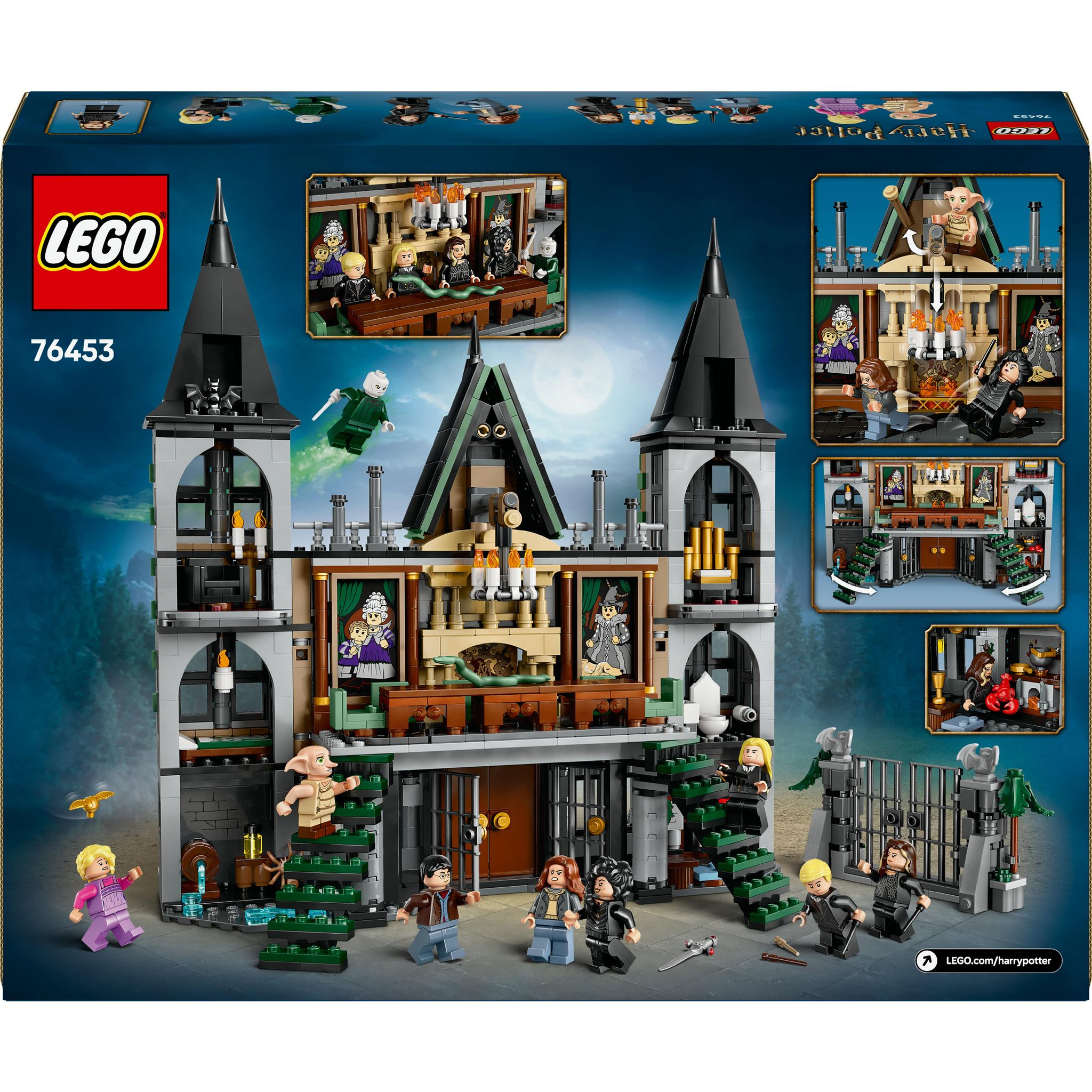 Voir la diapositive 8 : LEGO Harry Potter 76453 - Le Manoir de Malfoy