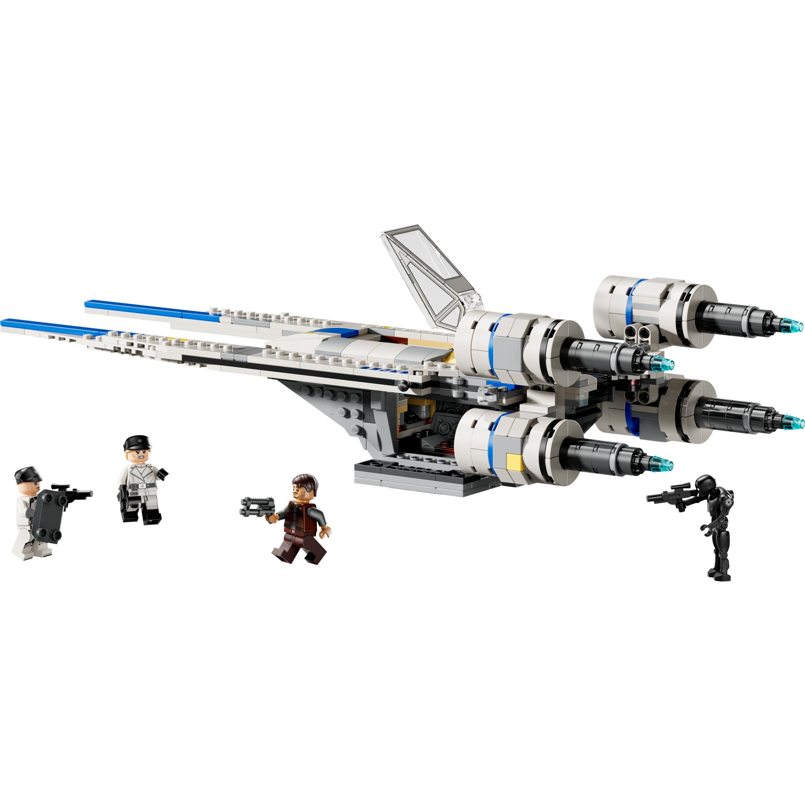 Voir la diapositive 2 : LEGO Star Wars 75399 Andor Le Chasseur Stellaire U-Wing de l’Alliance Rebelle - Jeu 8 Ans