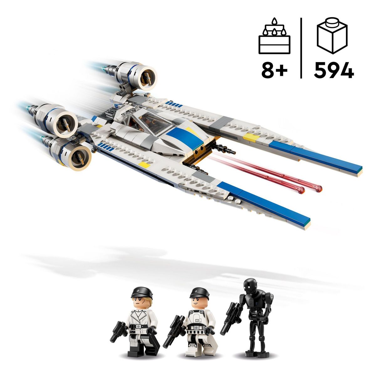 LEGO Star Wars 75399 - Le Chasseur Stellaire U-Wing de l'Alliance Rebelle