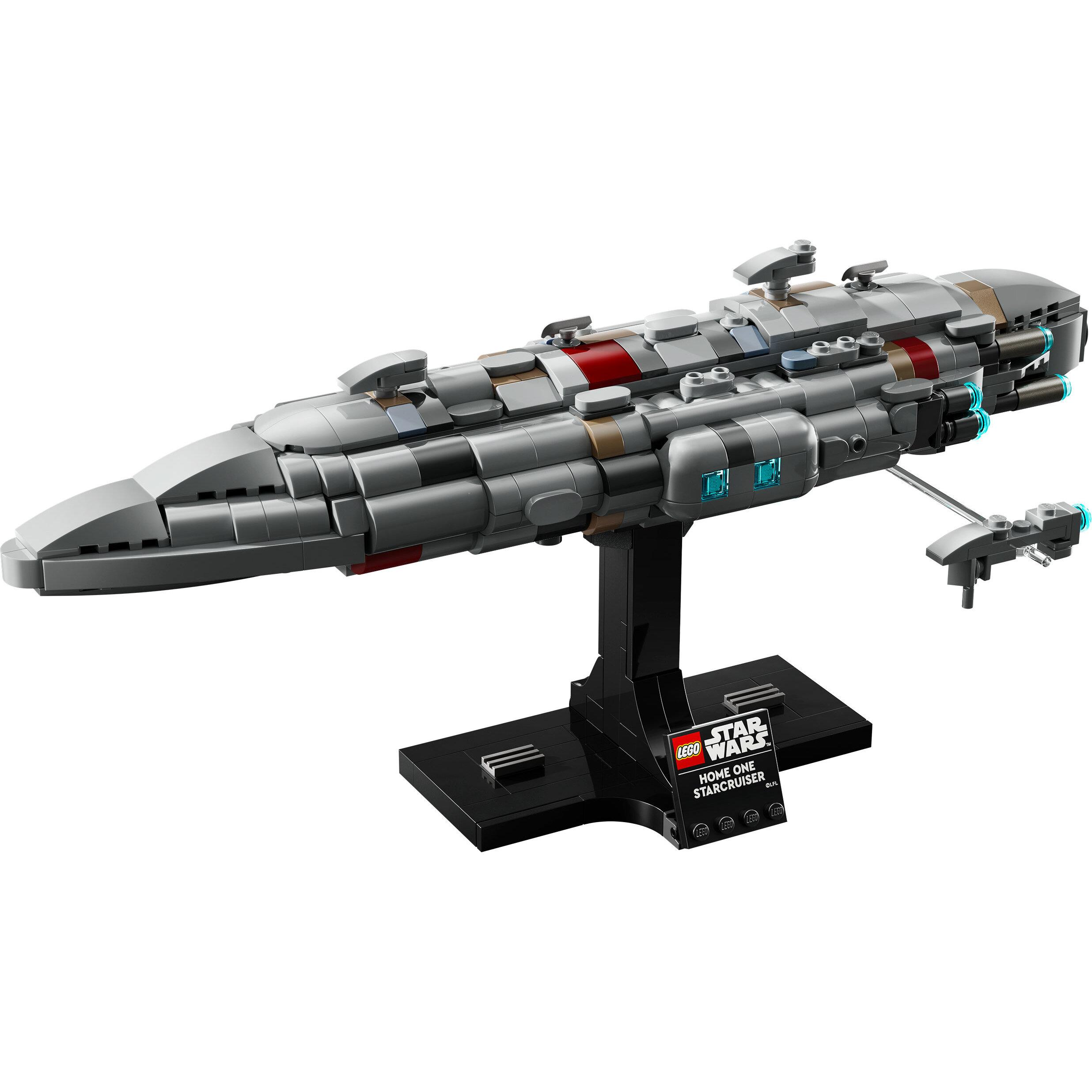 Voir la diapositive 2 : LEGO Star Wars : Le Retour du Jedi 75405 Le Starcruiser Home One - Maquette pour adulte