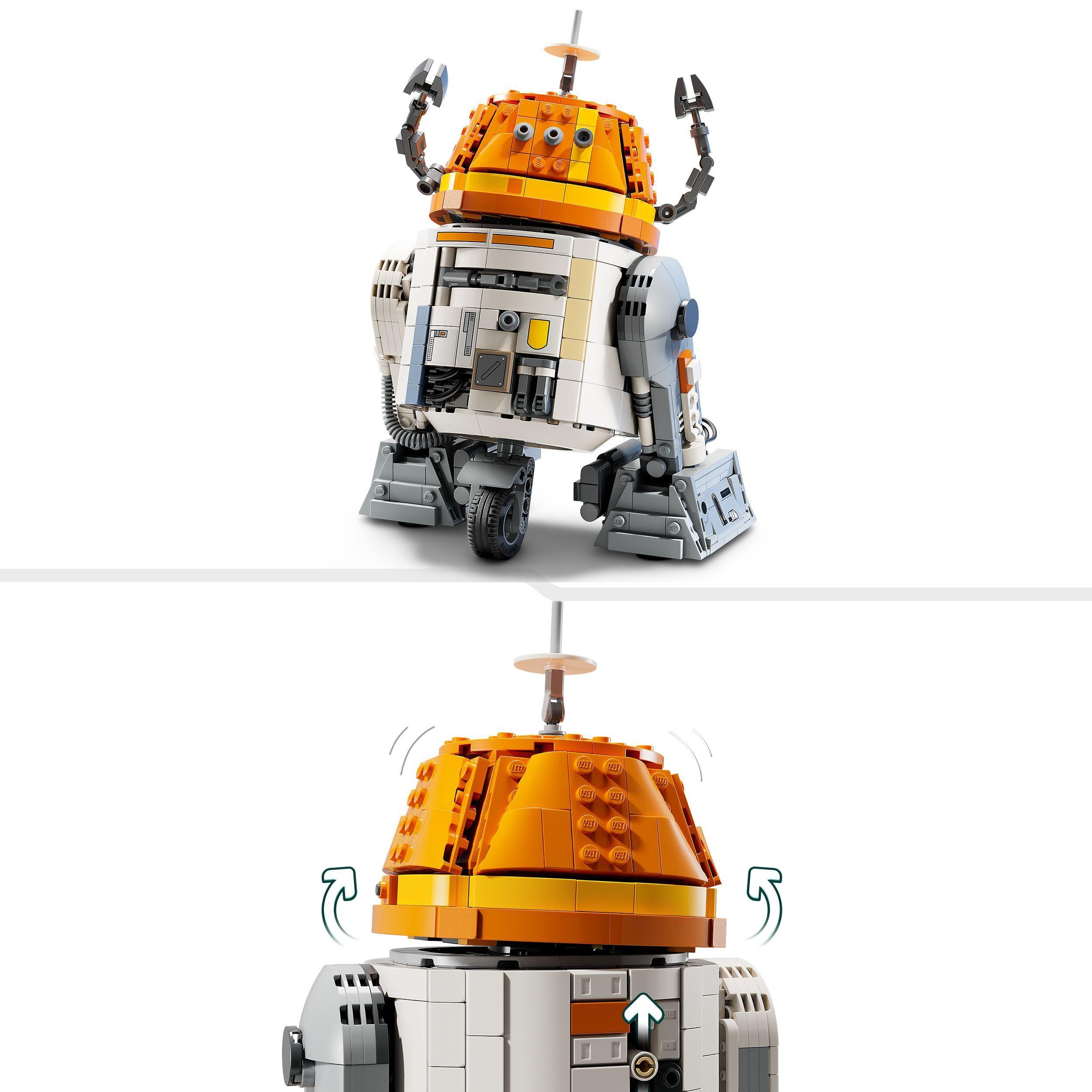 Voir la diapositive 4 : LEGO Star Wars 75416 Ahsoka Le Droïde Astromécano Chopper (C1-10P) - Jouet Garçon 10 Ans