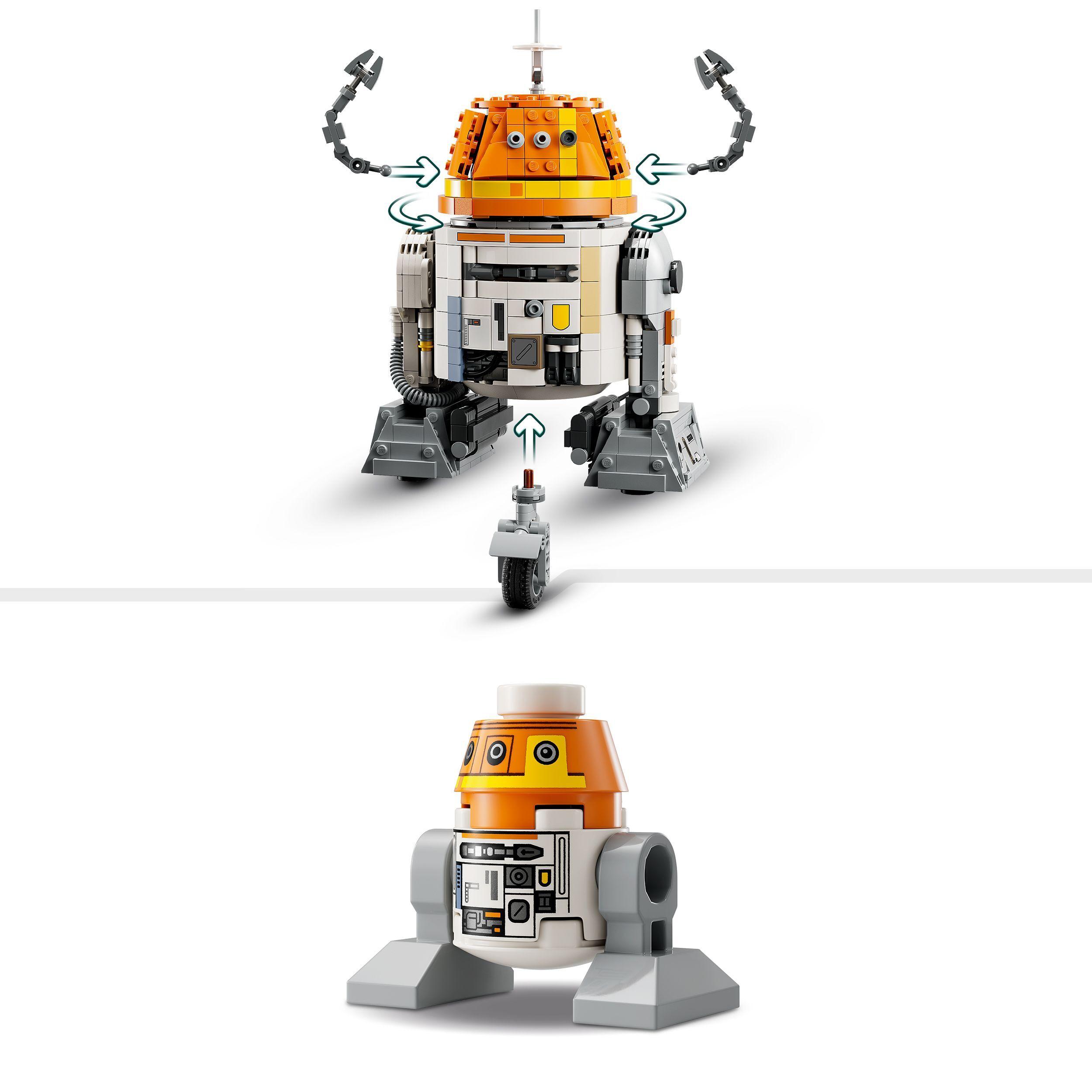 Voir la diapositive 5 : LEGO Star Wars 75416 Ahsoka Le Droïde Astromécano Chopper (C1-10P) - Jouet Garçon 10 Ans