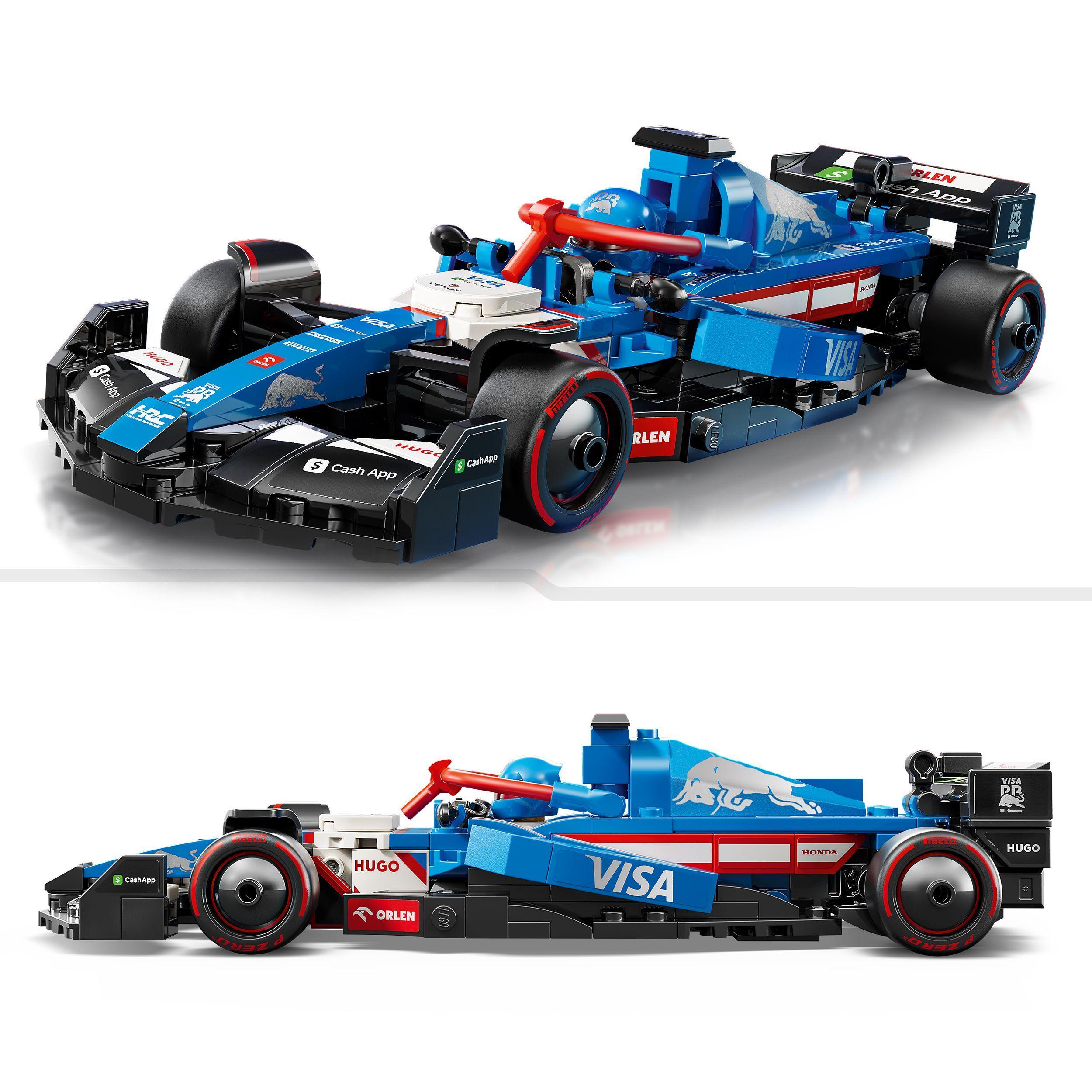 Voir la diapositive 6 : LEGO Speed Champions 77246 Voiture F1 Visa Cash App RB VCARB 01 - Idée cadeau pour adulte