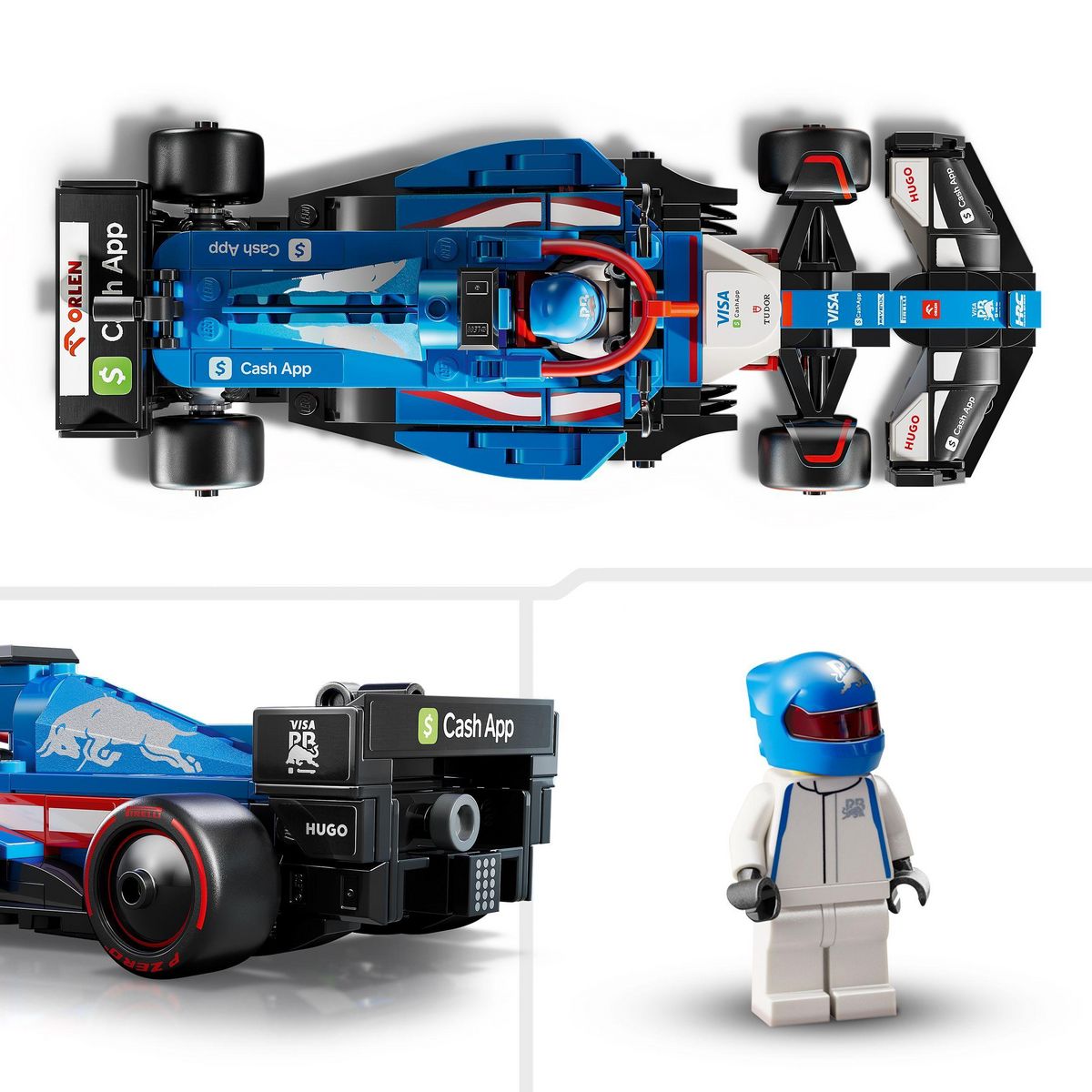 LEGO Speed Champions 77246 - Voiture F1 Visa Cash App Red Bull