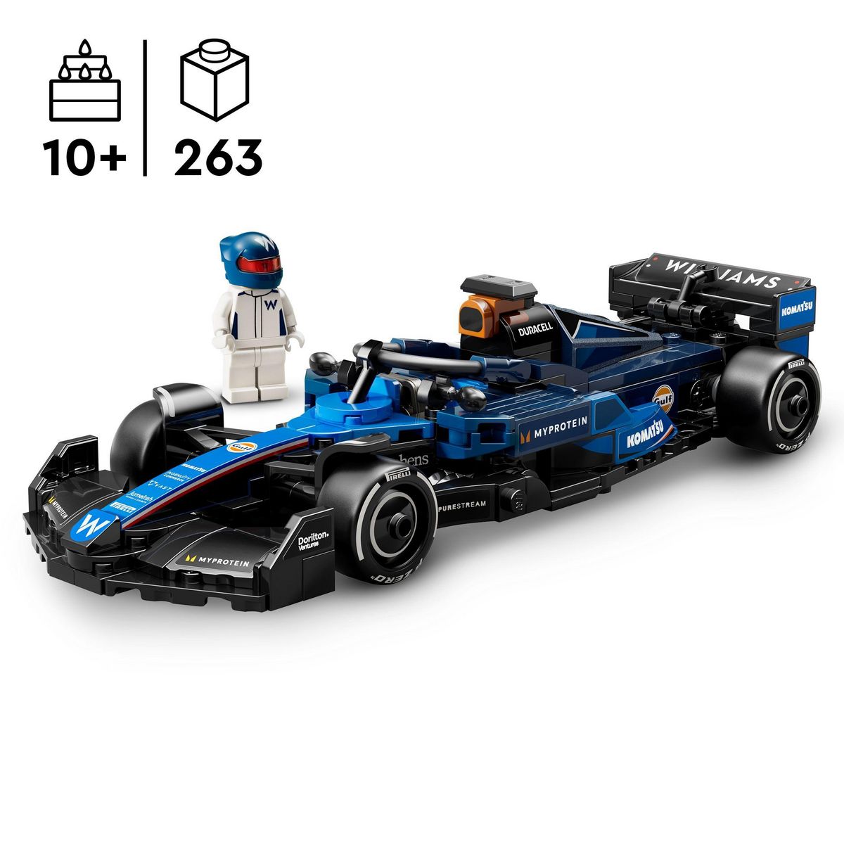 LEGO Speed Champions 77249 - Voiture F1 William Racing