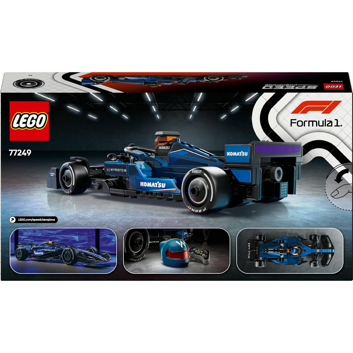 LEGO Speed Champions 77249 - Voiture F1 William Racing