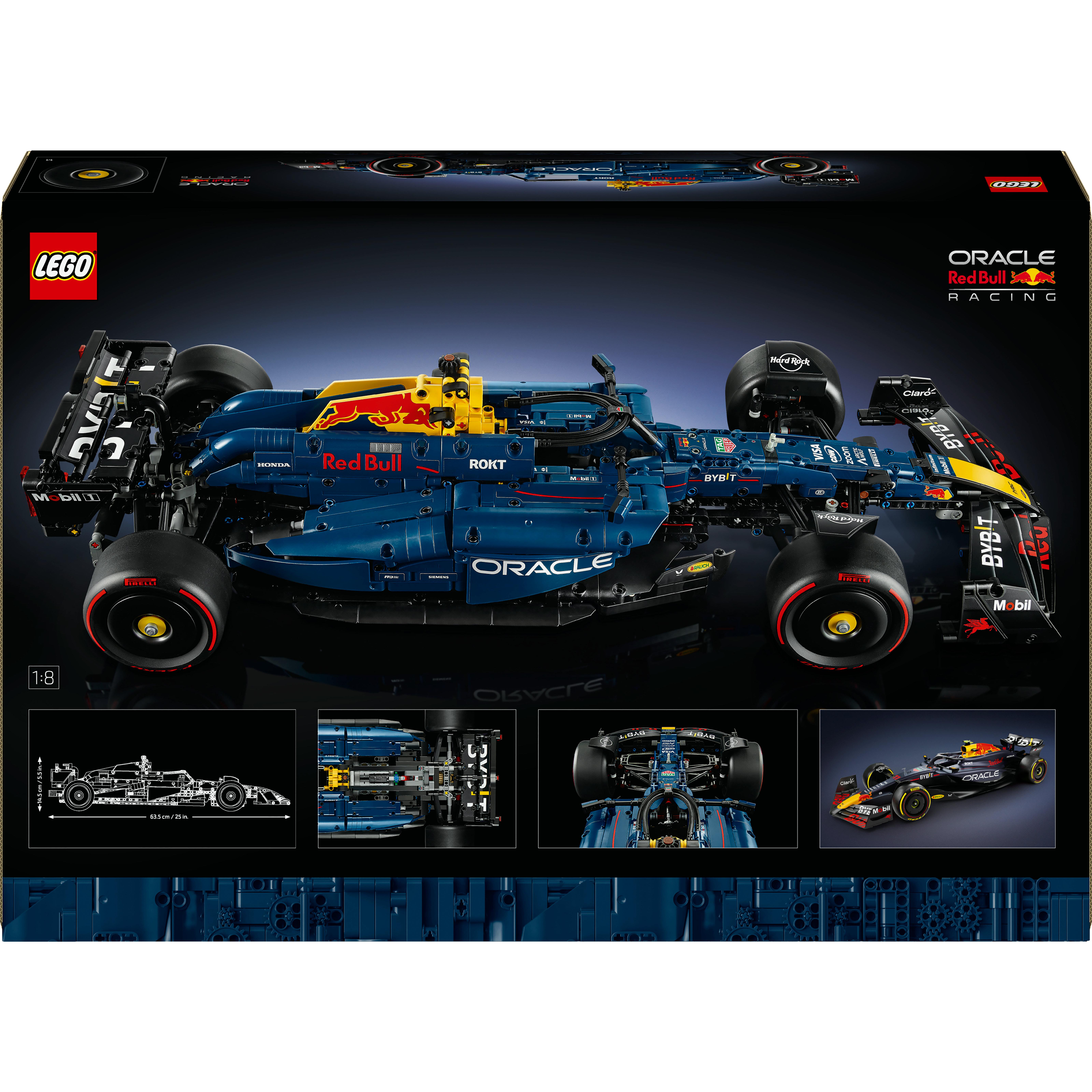 Voir la diapositive 8 : LEGO Technic 42206 F1 Oracle Red Bull Racing RB20 - Voiture de course pour adulte
