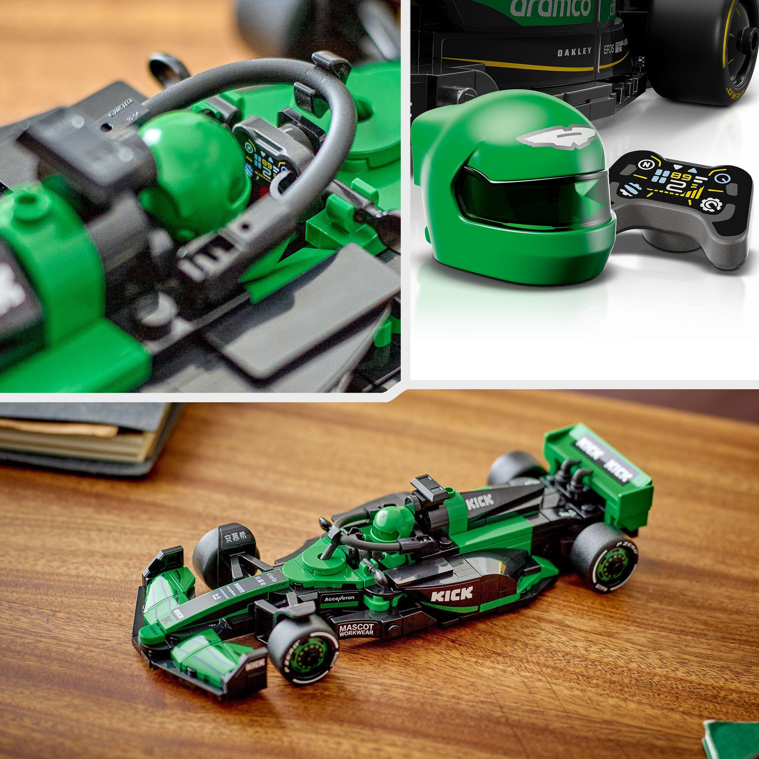 Voir la diapositive 6 : LEGO Speed Champions 77247 - Voiture F1 Kick Sauber Team