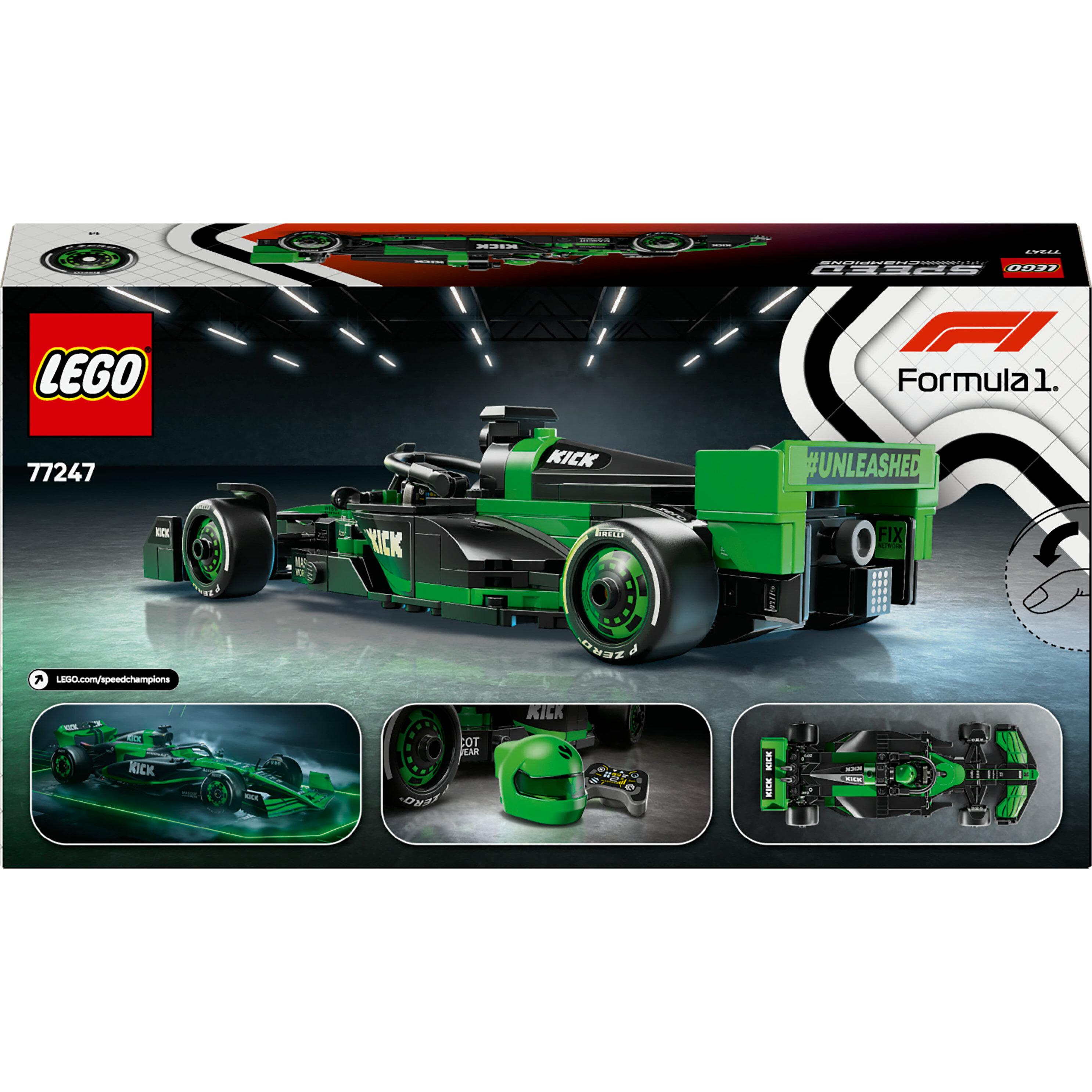 Voir la diapositive 8 : LEGO Speed Champions 77247 - Voiture F1 Kick Sauber Team