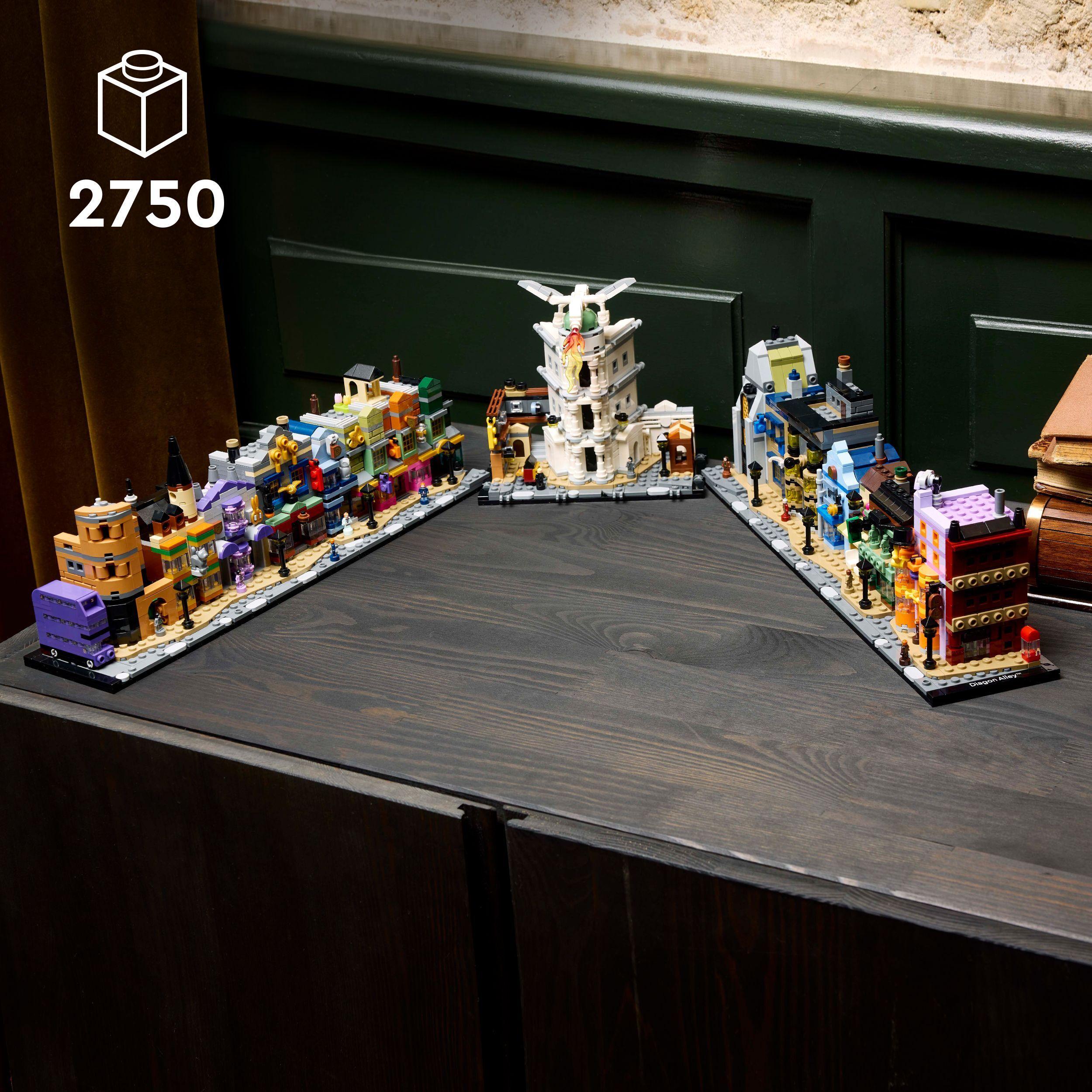 Voir la diapositive 3 : LEGO Harry Potter 76444 Les boutiques magiques du Chemin de Traverse - Set pour adultes