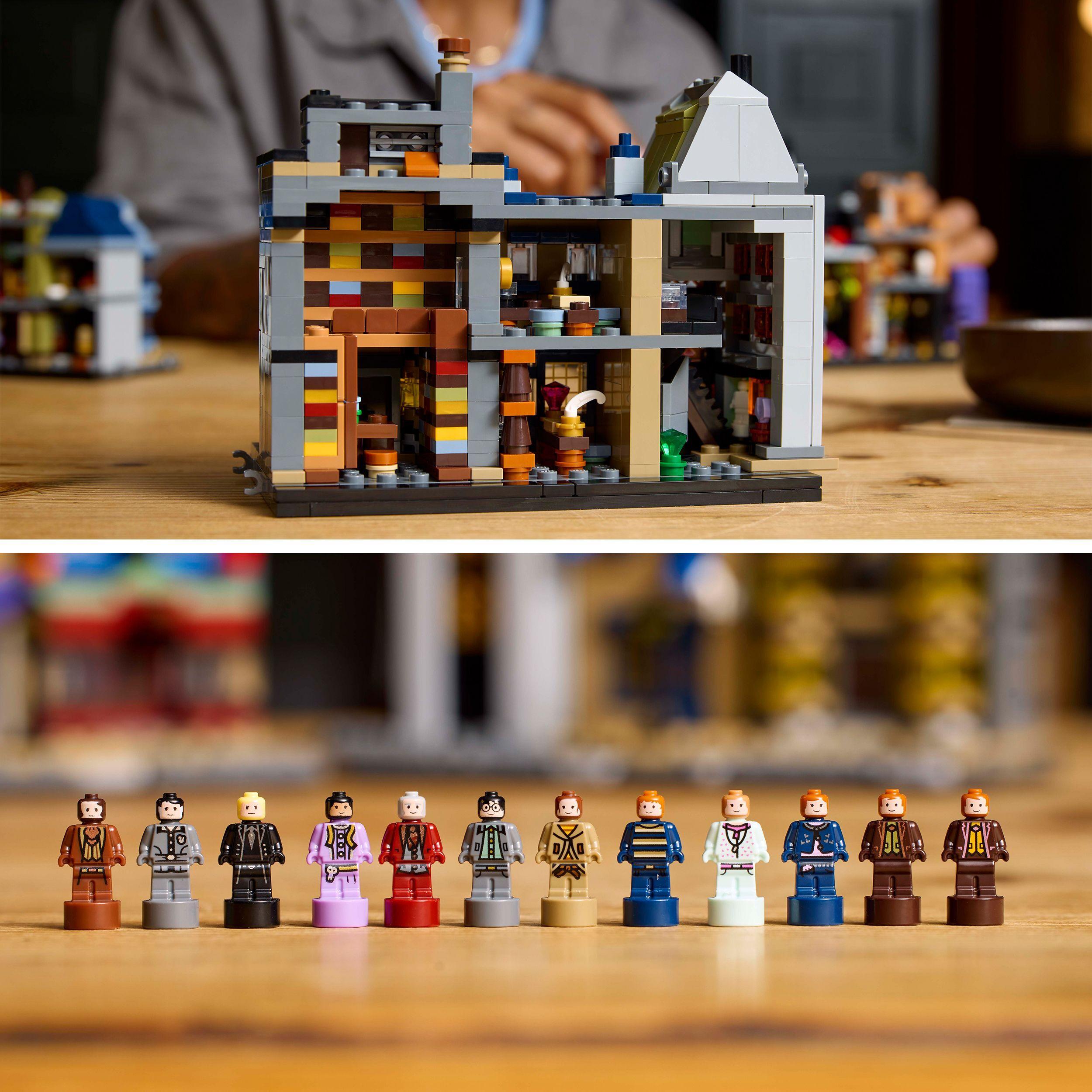 Voir la diapositive 6 : LEGO Harry Potter 76444 Les boutiques magiques du Chemin de Traverse - Set pour adultes