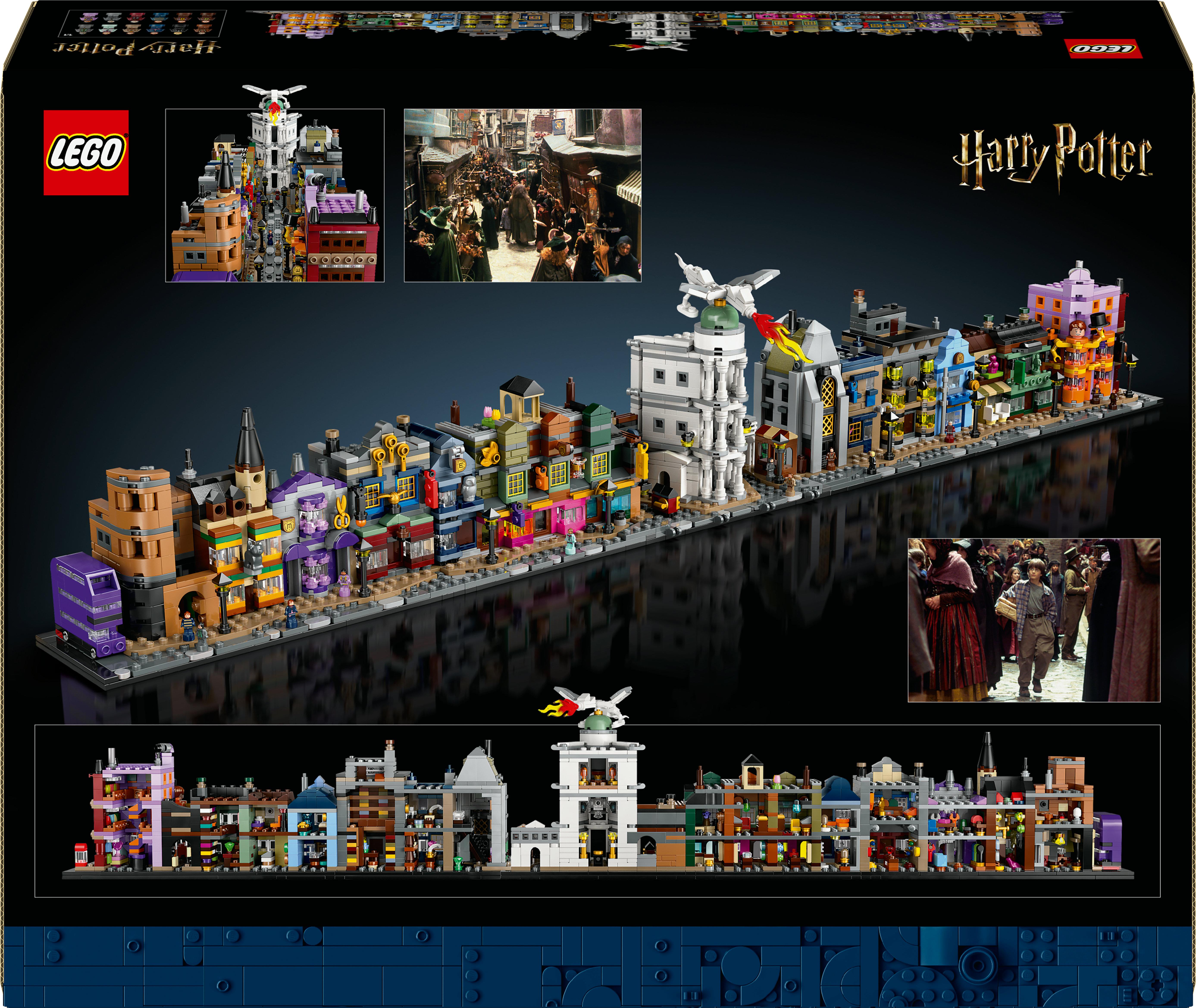 Voir la diapositive 8 : LEGO Harry Potter 76444 Les boutiques magiques du Chemin de Traverse - Set pour adultes