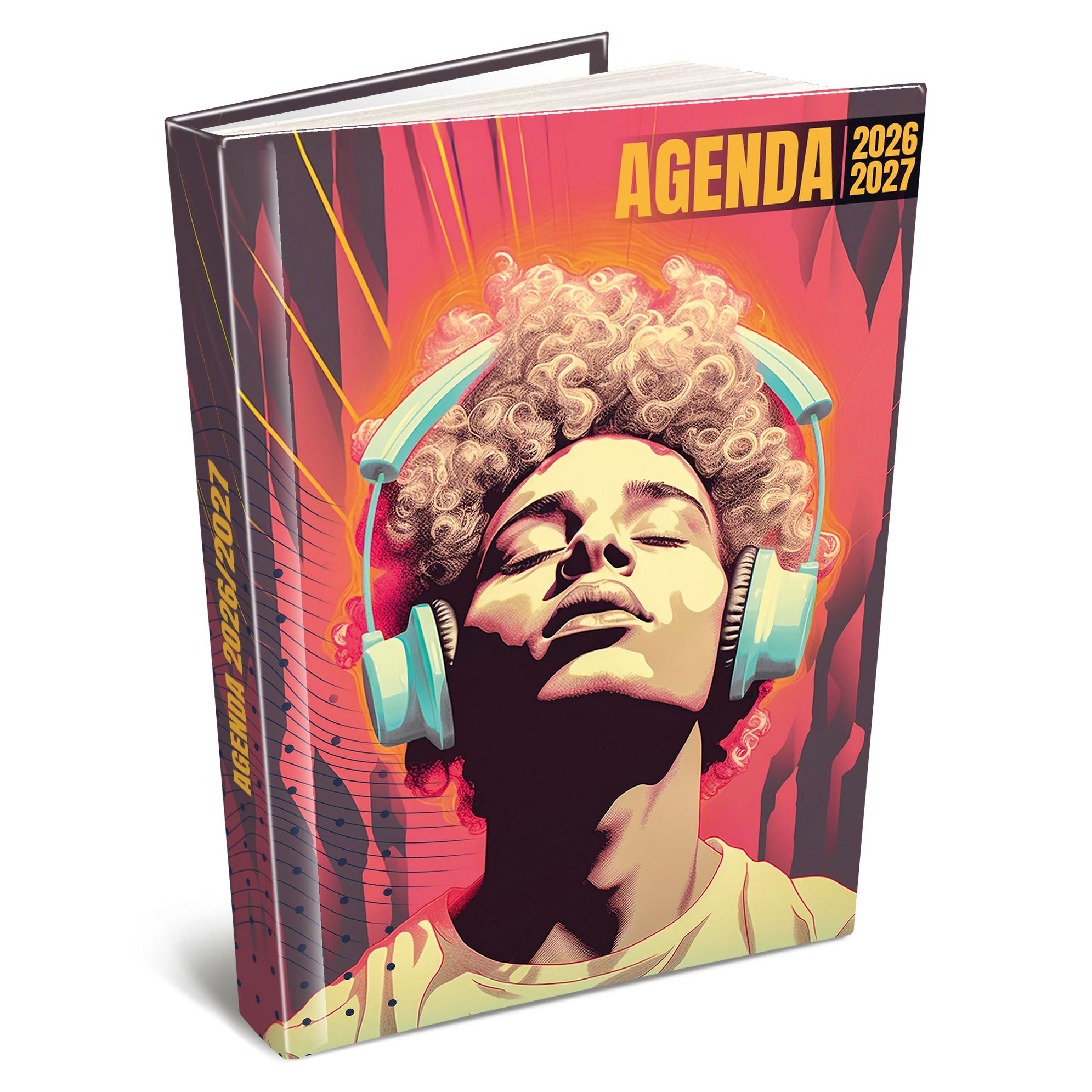 Agenda music 1jour/page - 12x17cm
