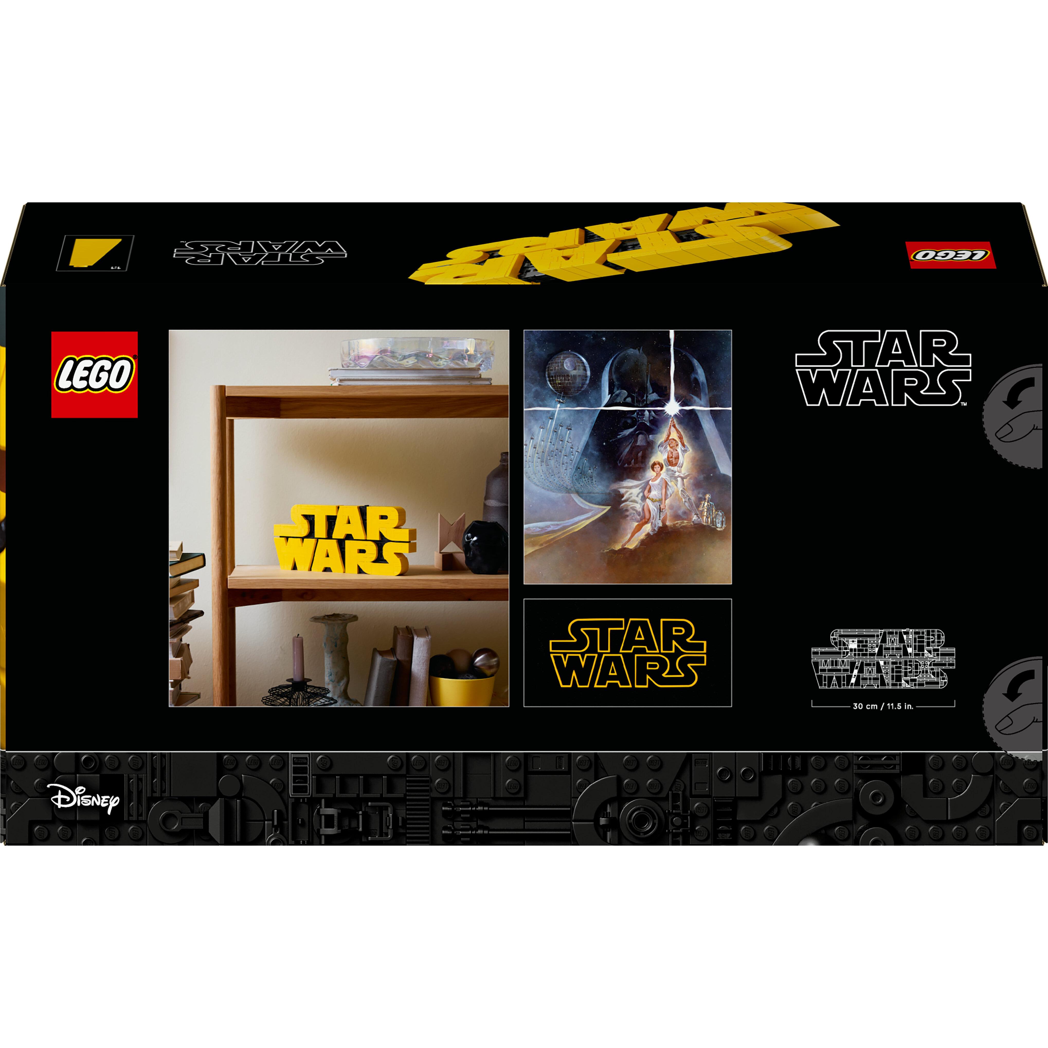 Voir la diapositive 8 : LEGO Star Wars 75407 Logo De Star Wars En Briques - Set De Construction Pour Adulte – Déco
