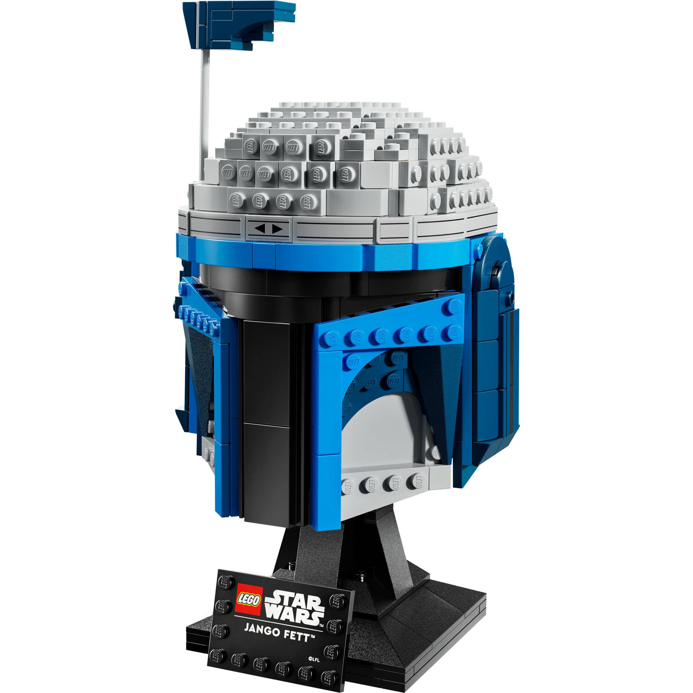 Voir la diapositive 2 : LEGO Star Wars 75408 L’Attaque Des Clones Le Casque De Jango Fett - Set - Cadeau Adulte