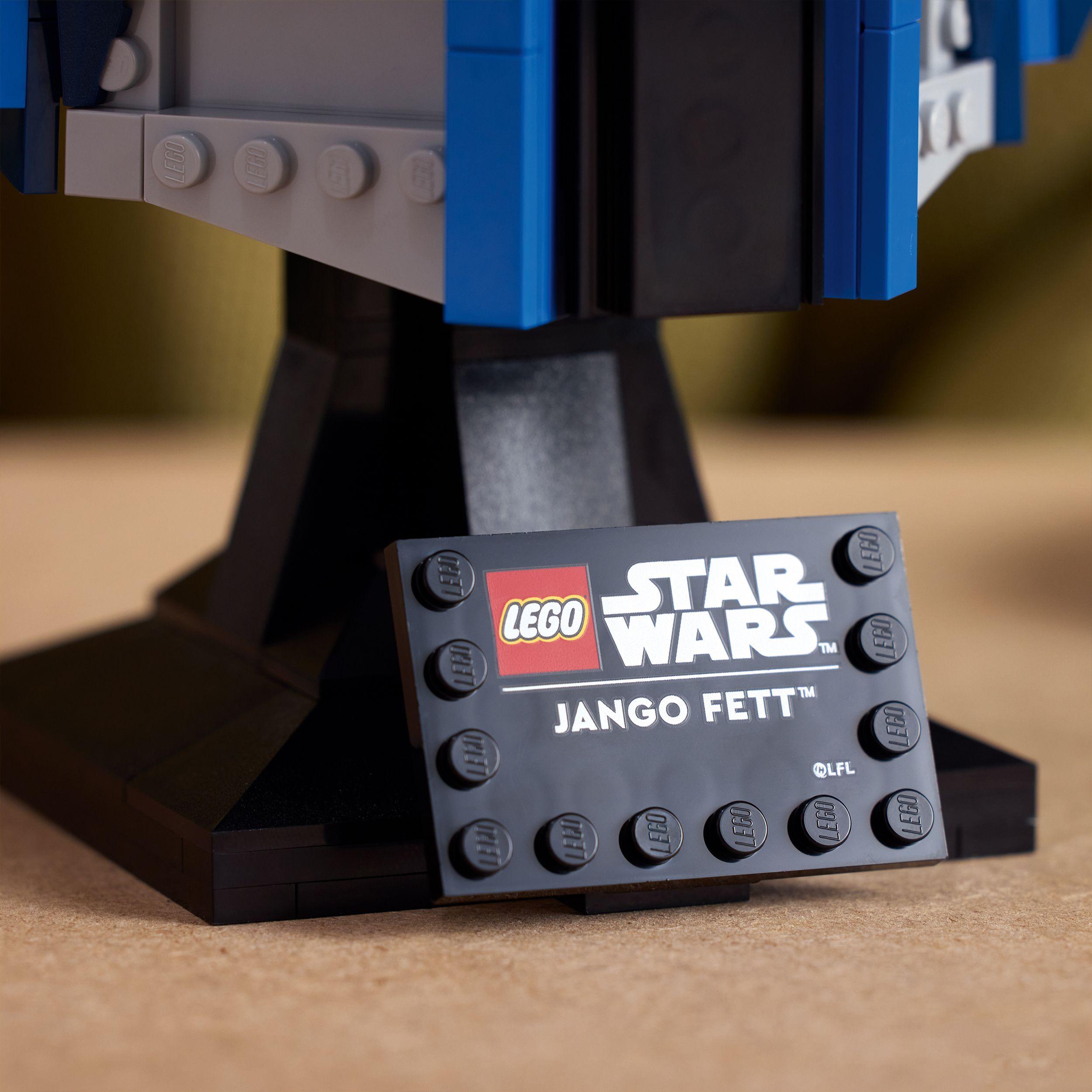 Voir la diapositive 6 : LEGO Star Wars 75408 L’Attaque Des Clones Le Casque De Jango Fett - Set - Cadeau Adulte