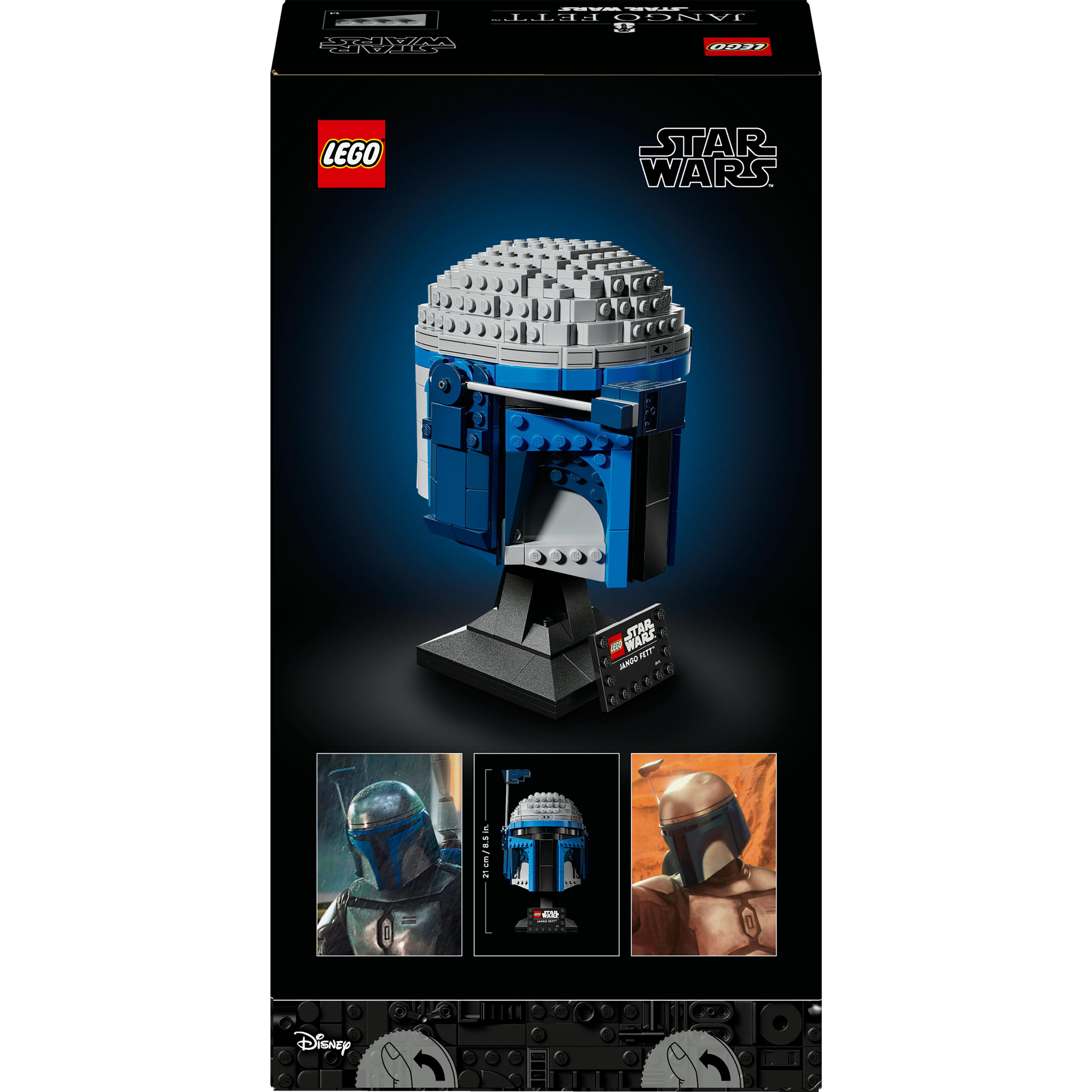 Voir la diapositive 8 : LEGO Star Wars 75408 L’Attaque Des Clones Le Casque De Jango Fett - Set - Cadeau Adulte