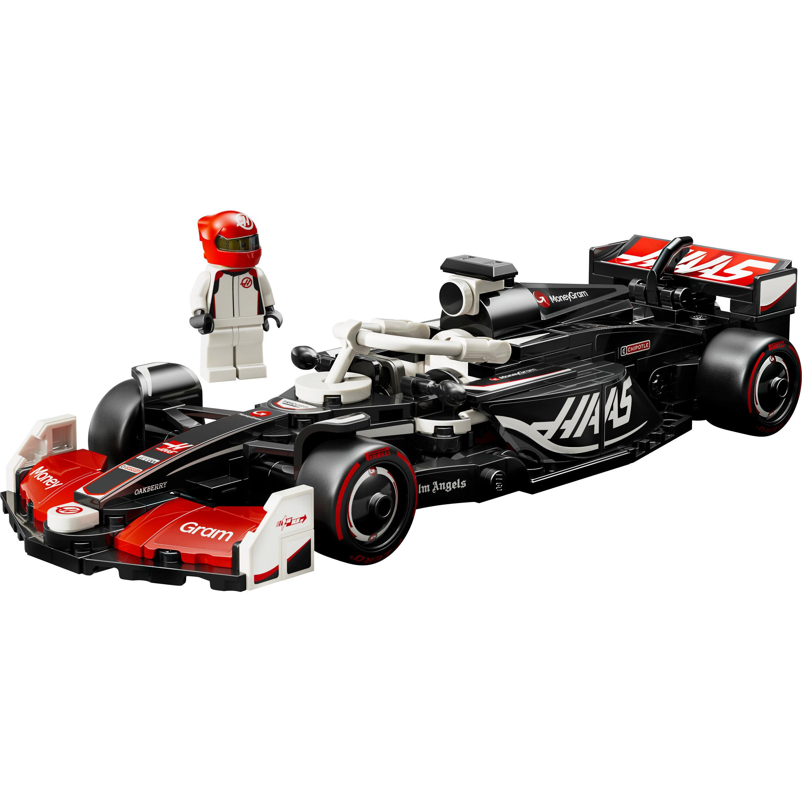 Voir la diapositive 2 : LEGO Speed Champions 77250 Voiture F1 MoneyGram Haas Team VF-24 - Jouet dès 10 ans