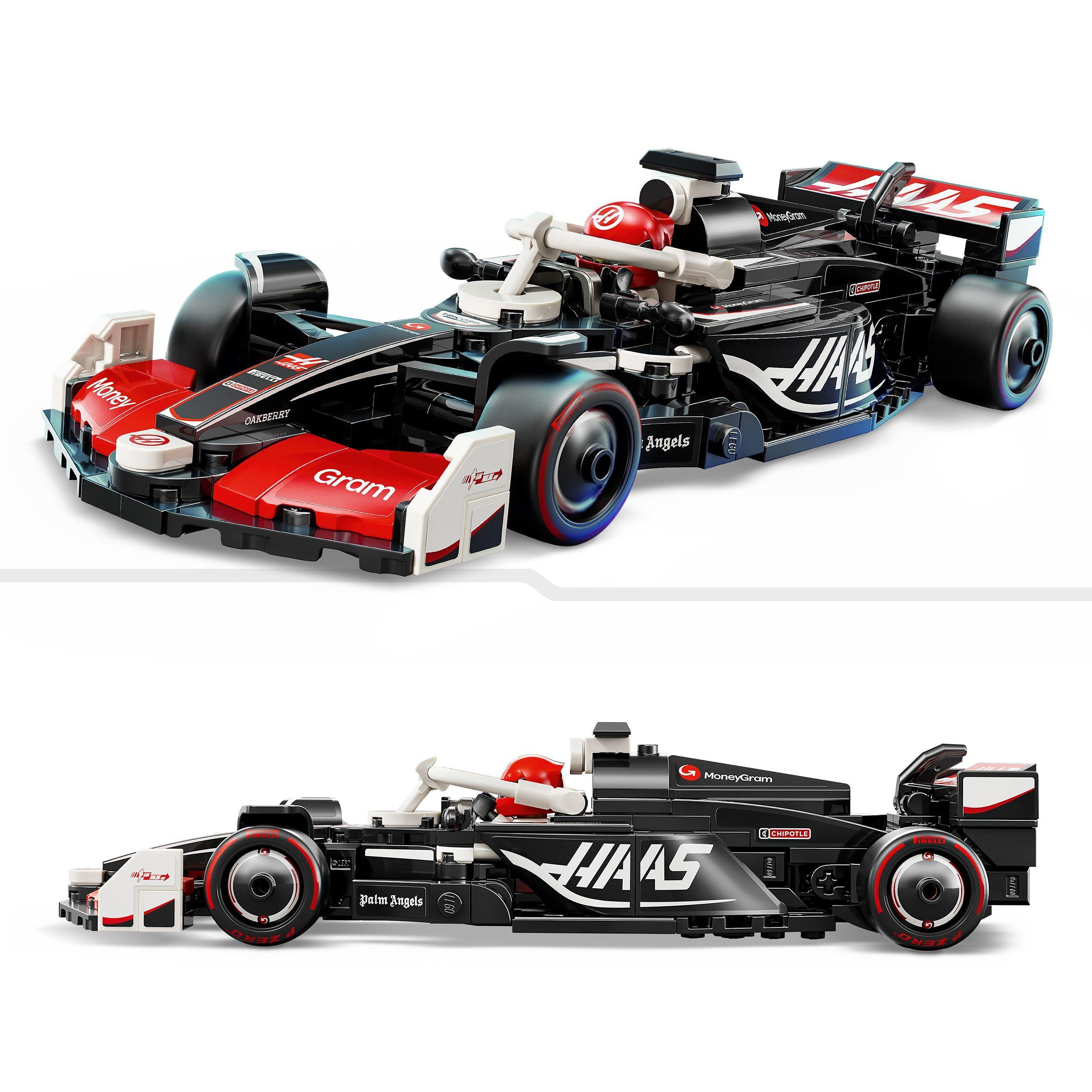 Voir la diapositive 6 : LEGO Speed Champions 77250 Voiture F1 MoneyGram Haas Team VF-24 - Jouet dès 10 ans