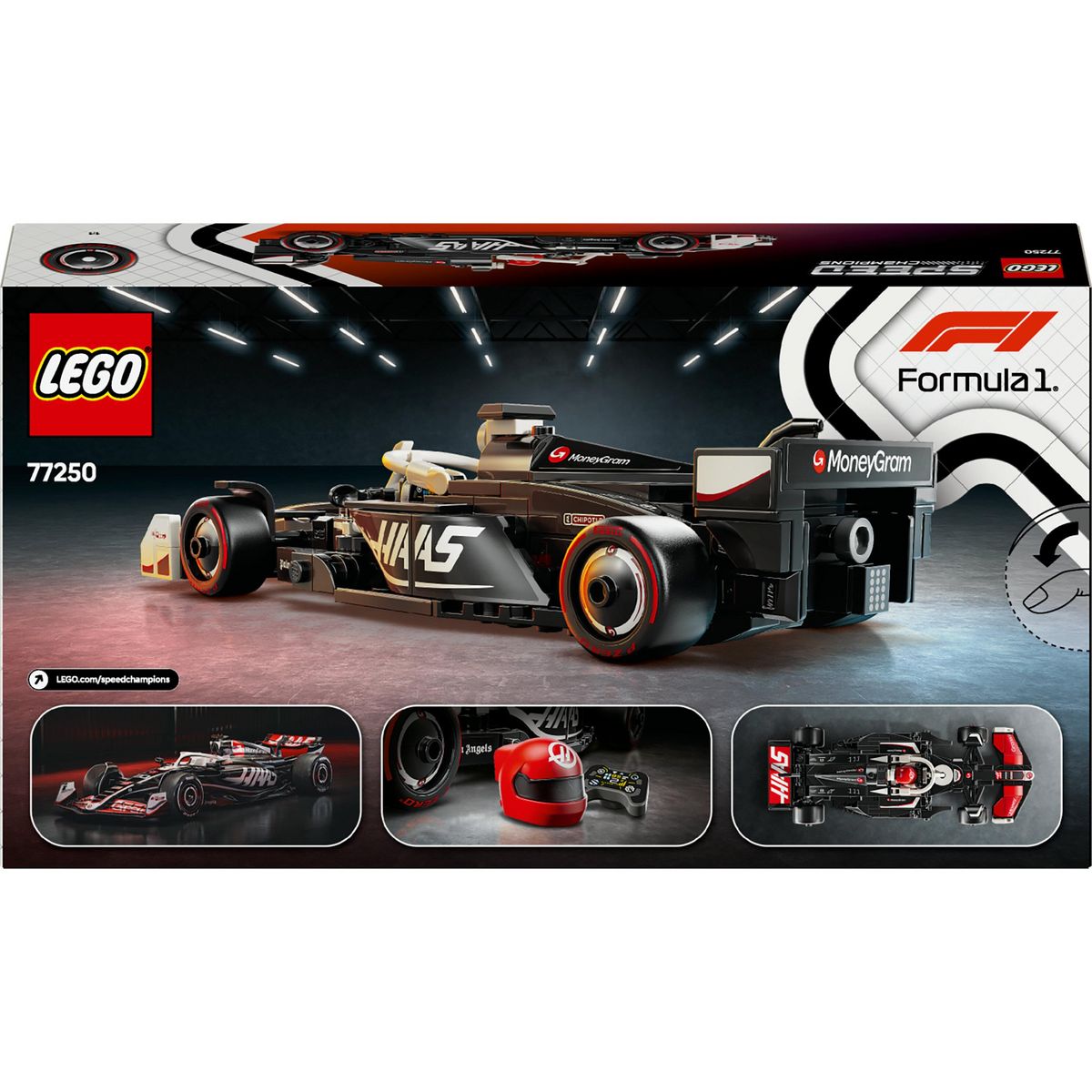 LEGO Speed Champions 77250 - Voiture F1 Money Gram Haas Team