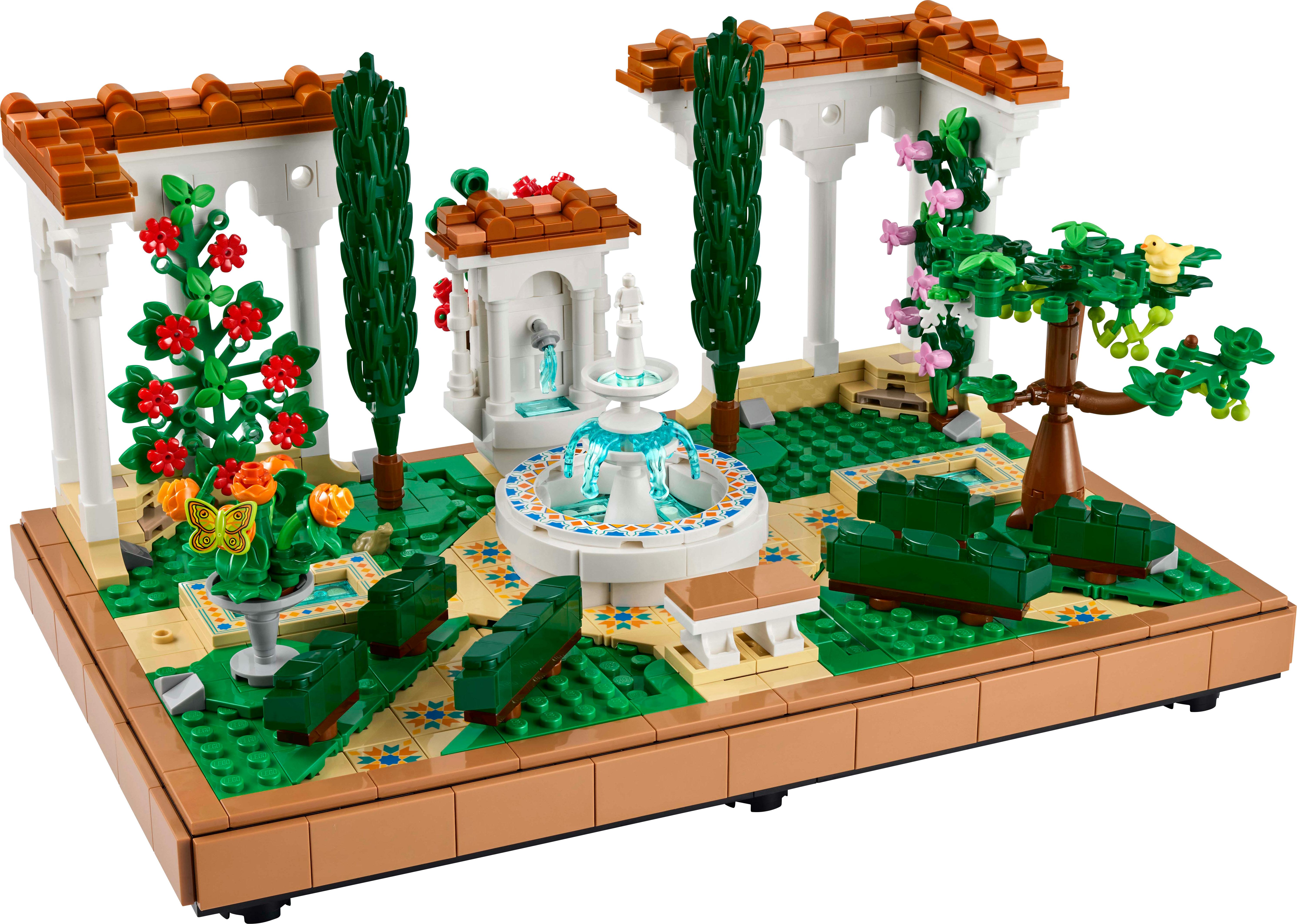 Voir la diapositive 2 : LEGO LEGO Icons 10359 Le jardin andalou Cadeau pour adultes amateurs de jardinage et de voyages
