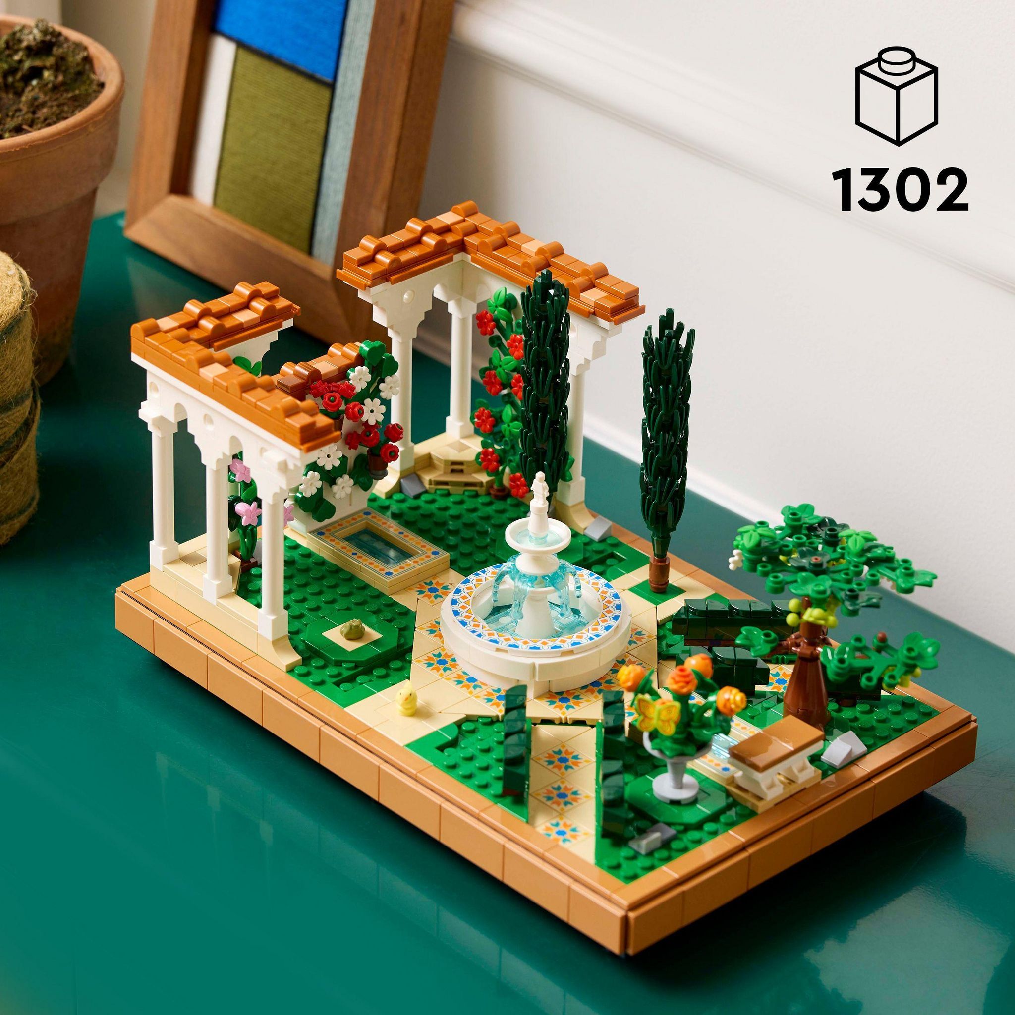 Voir la diapositive 3 : LEGO Icons 10359 - La jardin Andalou