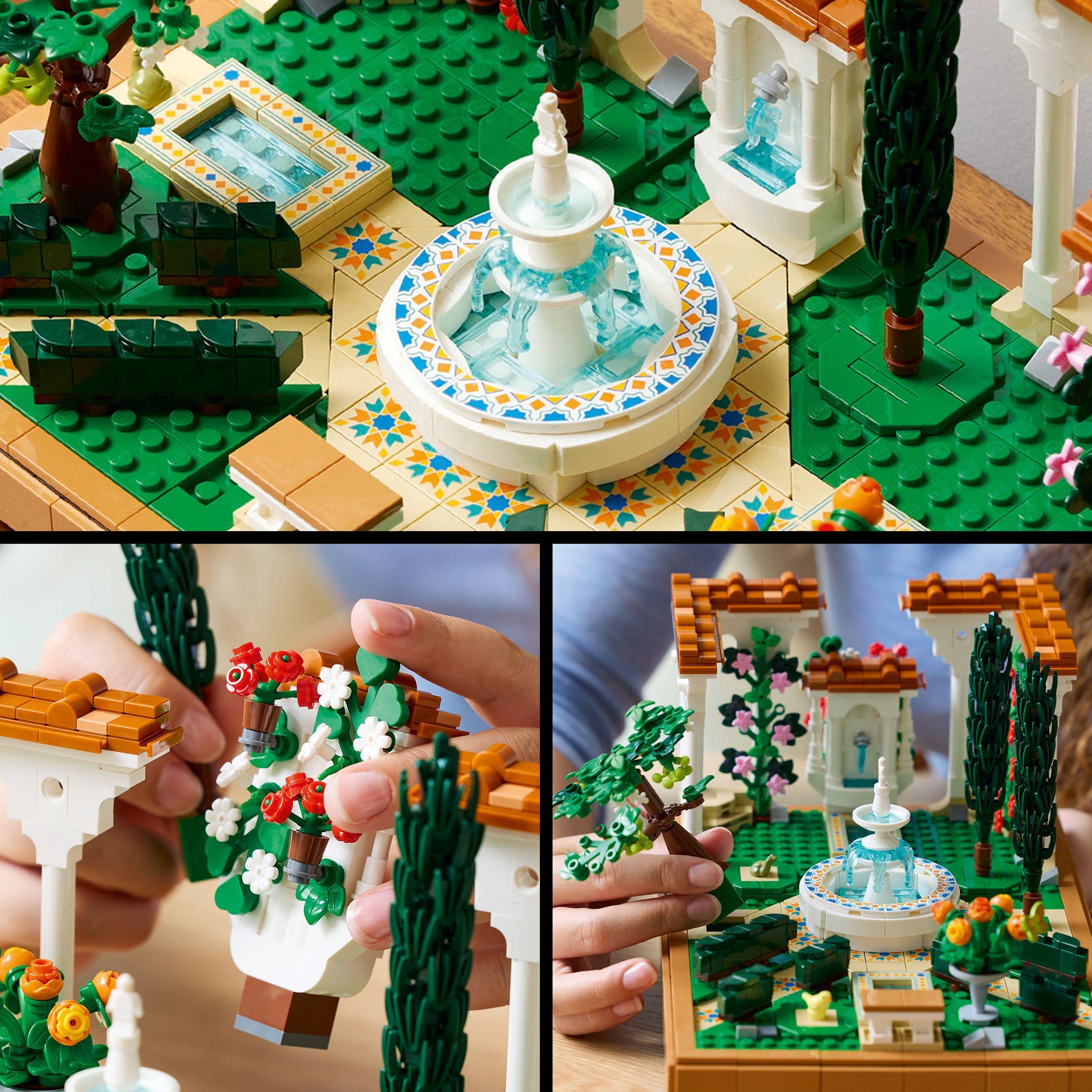 Voir la diapositive 6 : LEGO LEGO Icons 10359 Le jardin andalou Cadeau pour adultes amateurs de jardinage et de voyages