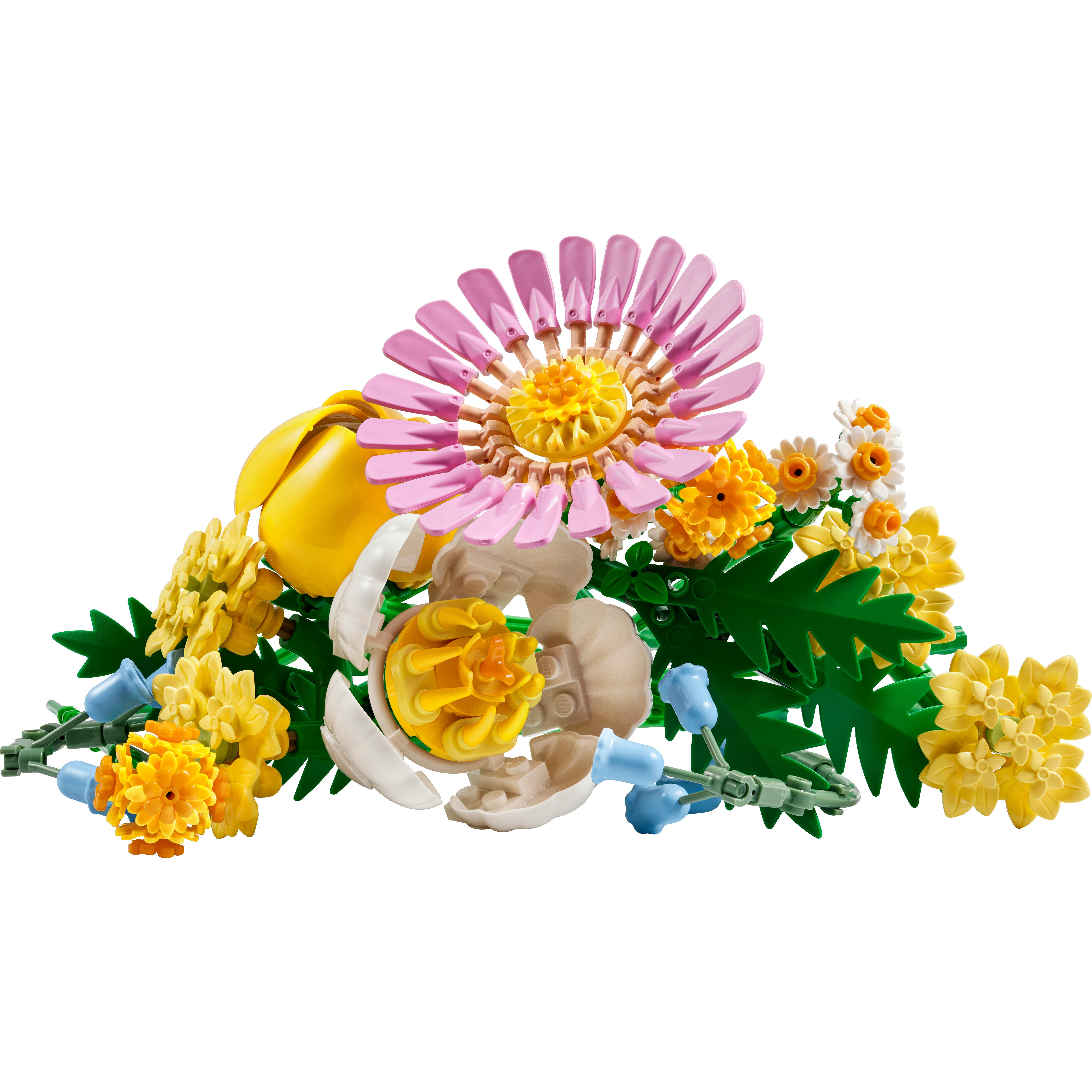 Voir la diapositive 2 : LEGO Botanicals 10347 Petit Bouquet Ensoleillé - Fleurs Artificielles - Jouet dès 9 ans