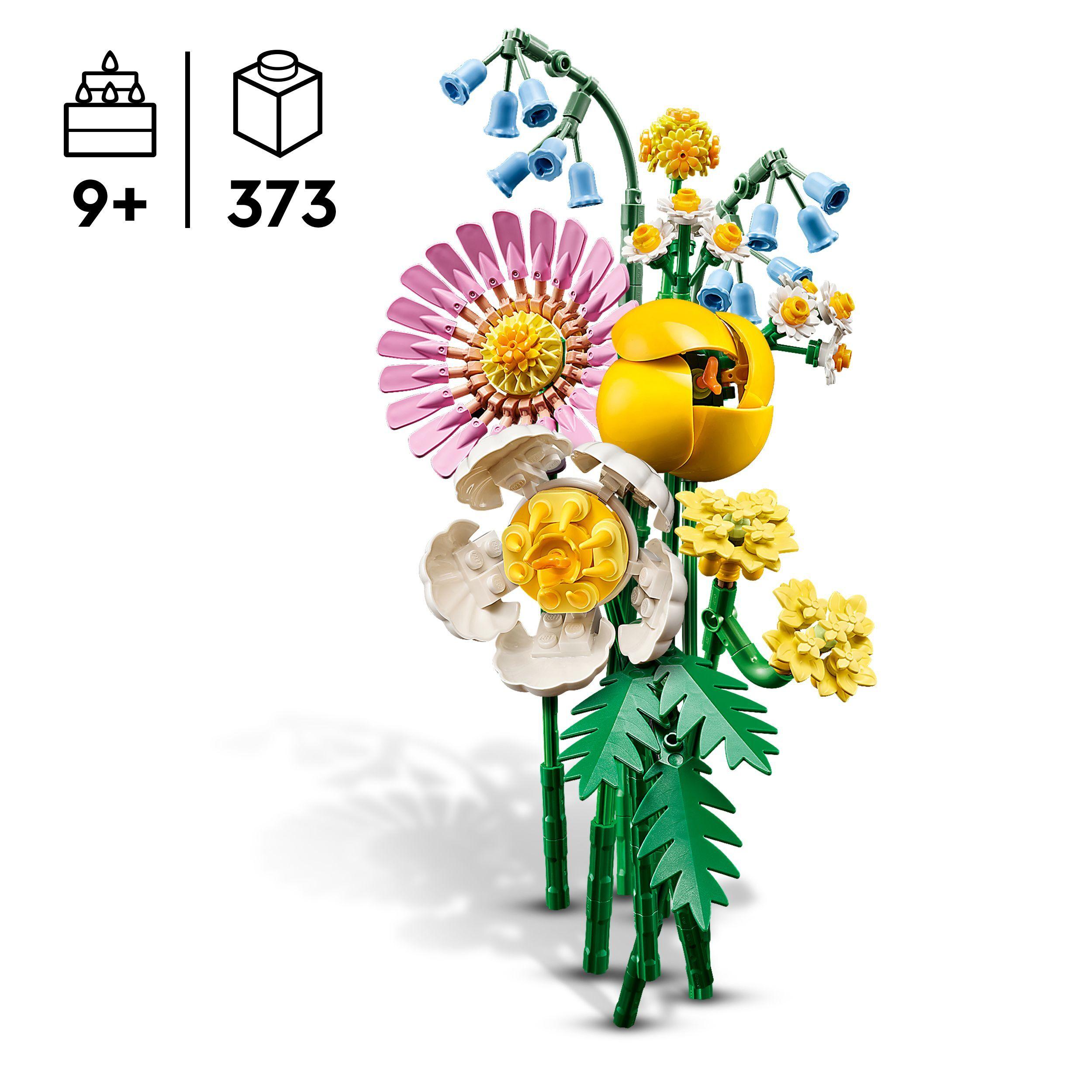 Voir la diapositive 3 : LEGO Botanicals 10347 Petit Bouquet Ensoleillé - Fleurs Artificielles - Jouet dès 9 ans