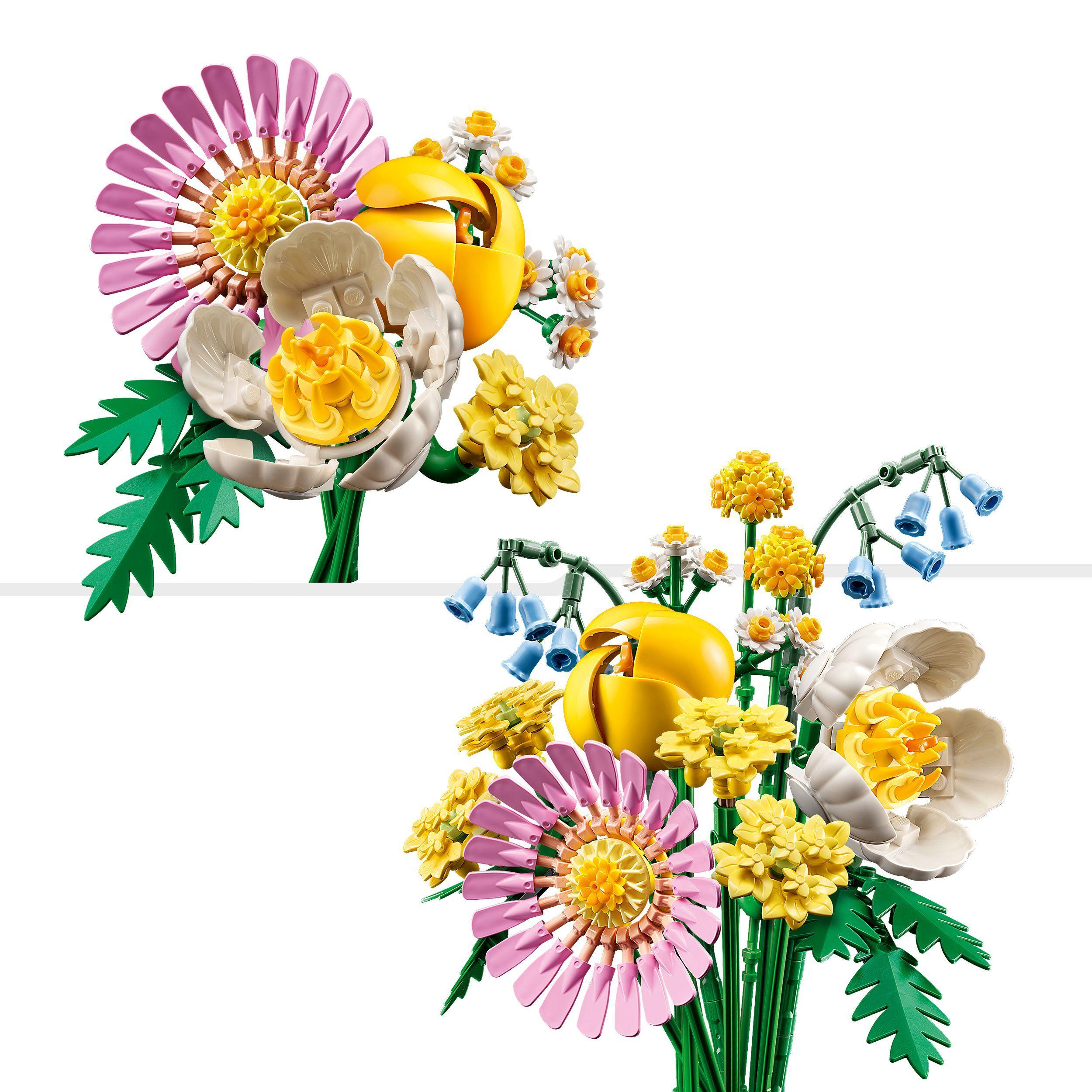Voir la diapositive 4 : LEGO Botanicals 10347 Petit Bouquet Ensoleillé - Fleurs Artificielles - Jouet dès 9 ans