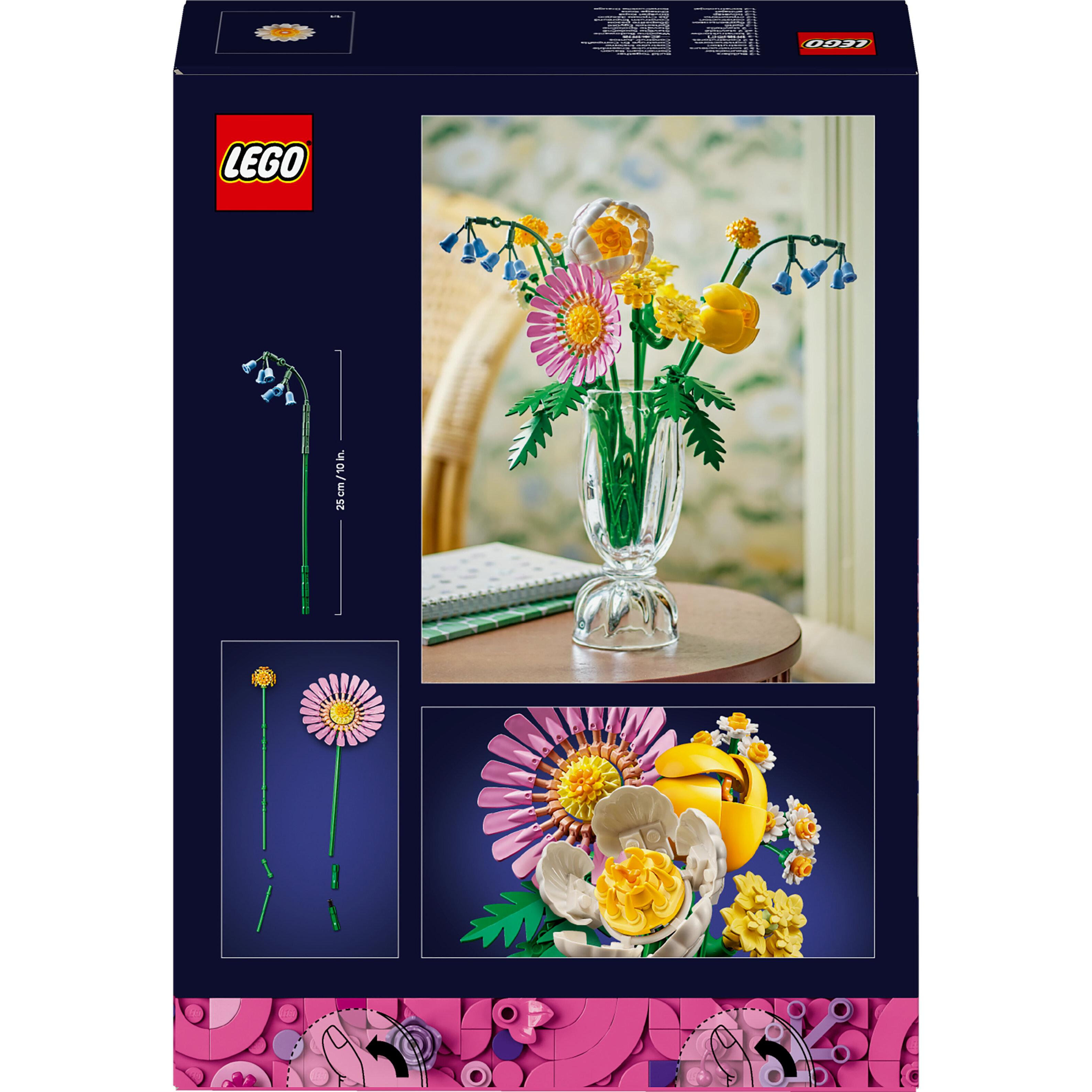 Voir la diapositive 8 : LEGO Botanicals 10347 Petit Bouquet Ensoleillé - Fleurs Artificielles - Jouet dès 9 ans