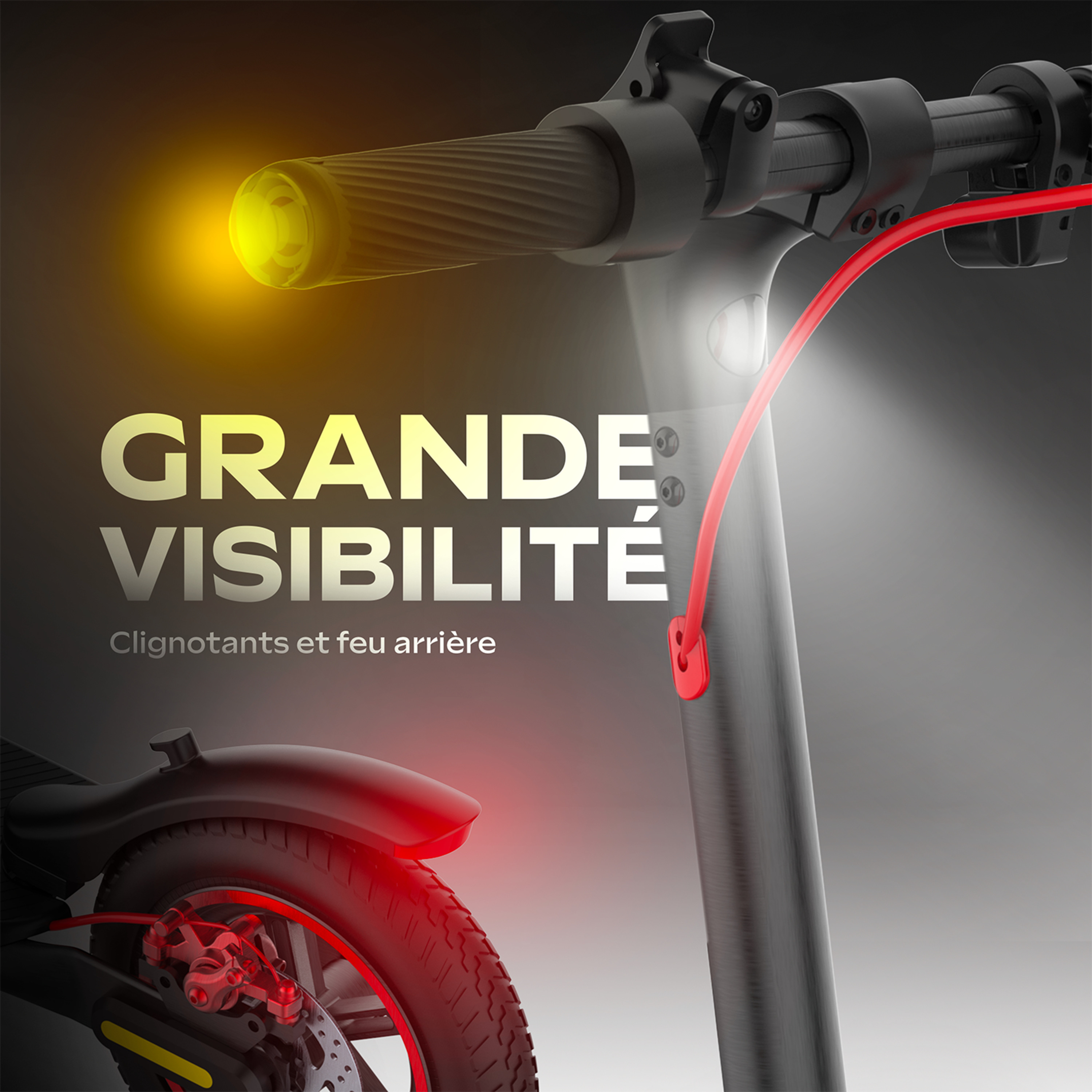 Voir la diapositive 5 : URBANGLIDE Trottinette électrique Ride 85 Lite - Noir