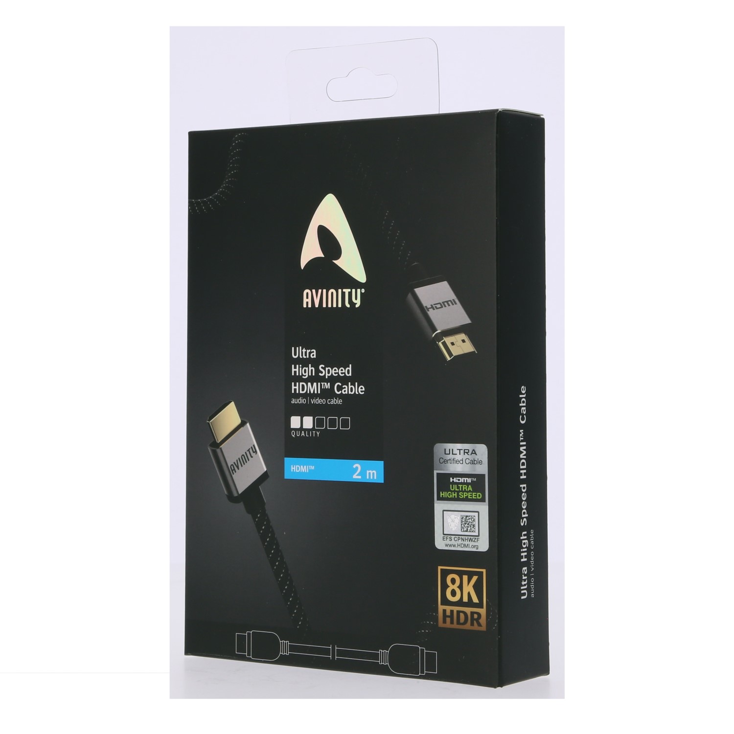 Voir la diapositive 3 : AVINITY Câble HDMI UHV 8K