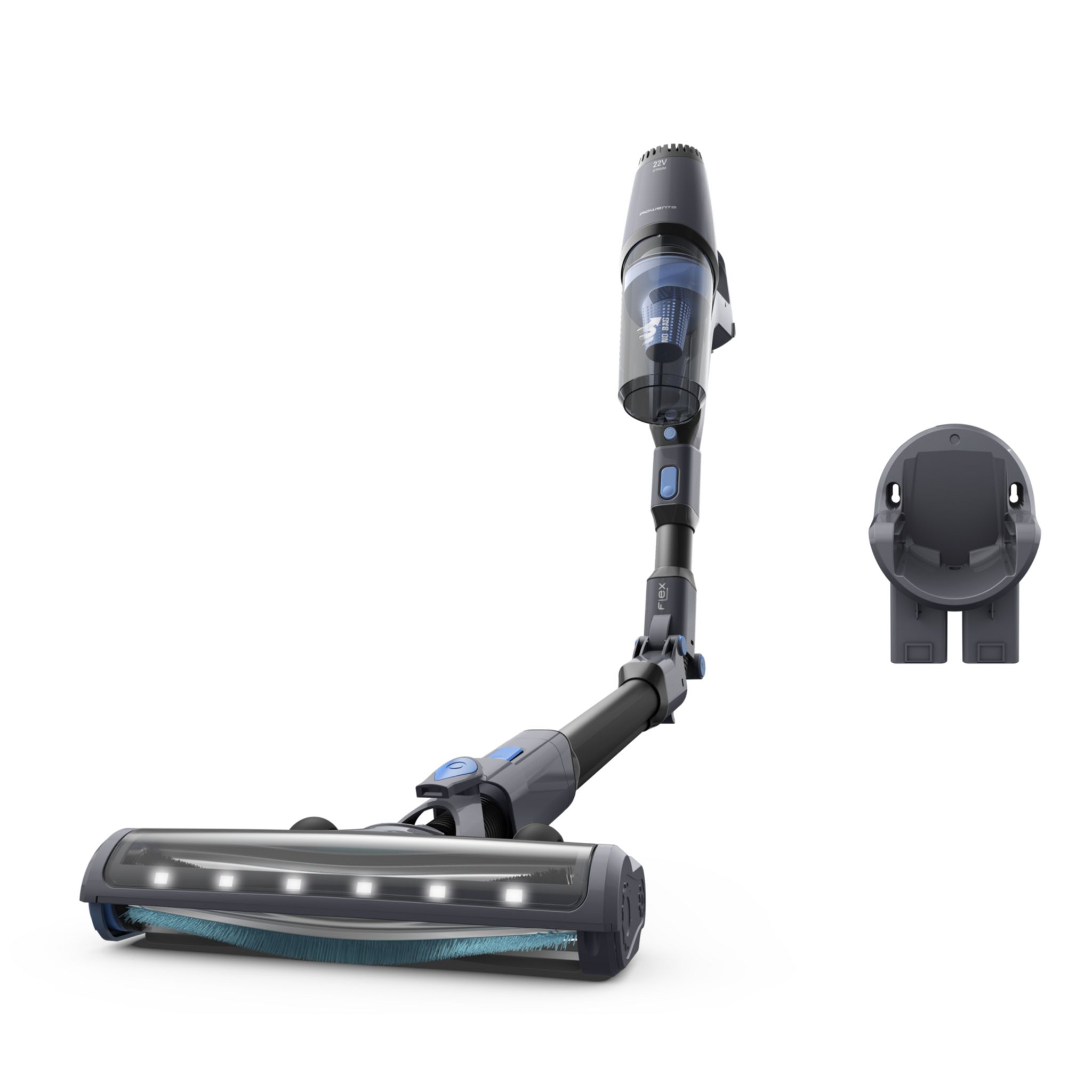 Voir la diapositive 3 : ROWENTA Aspirateur balai YY5561FE - Gris