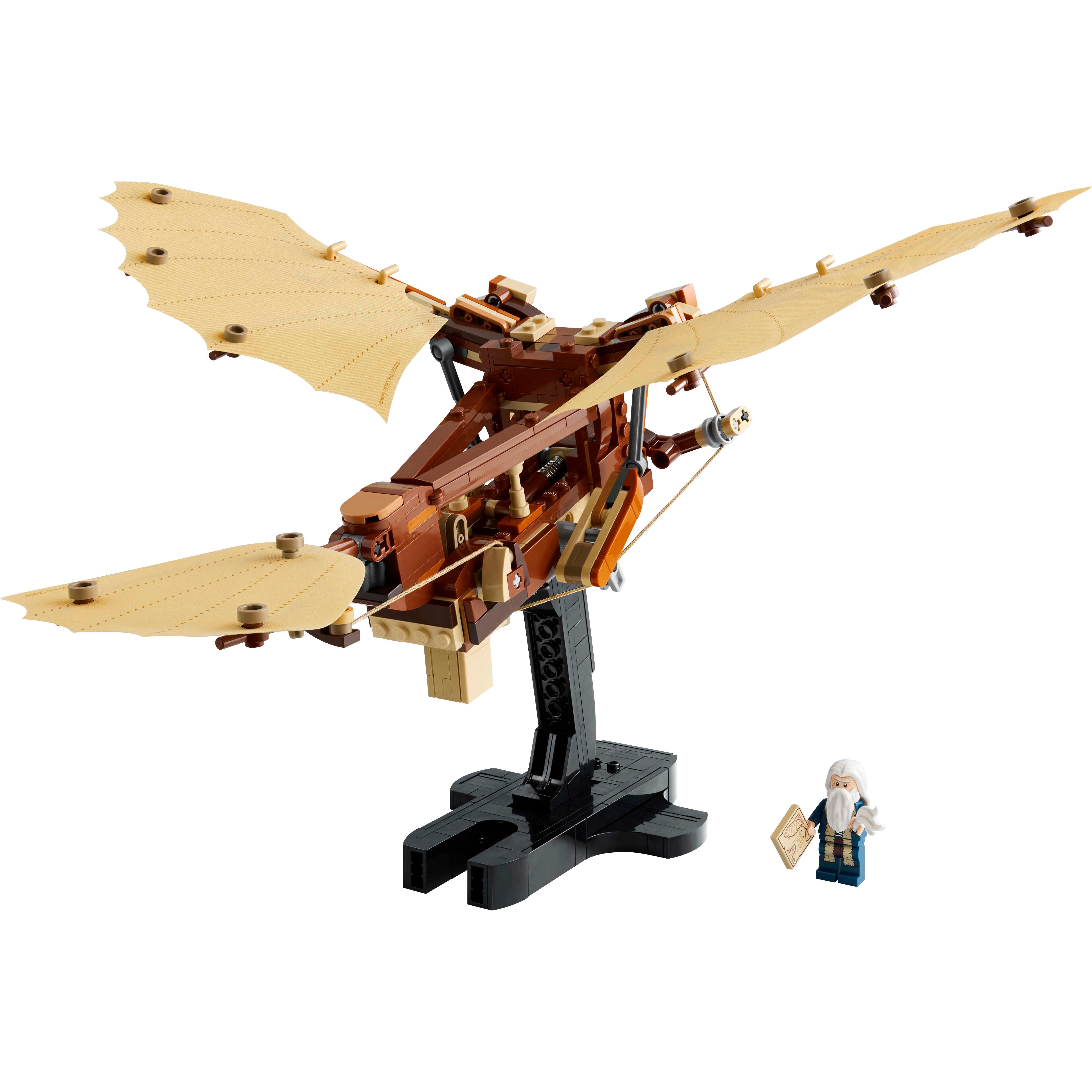 Voir la diapositive 2 : LEGO LEGO Icons 10363 La machine volante de Léonard de Vinci - Décoration pour adultes