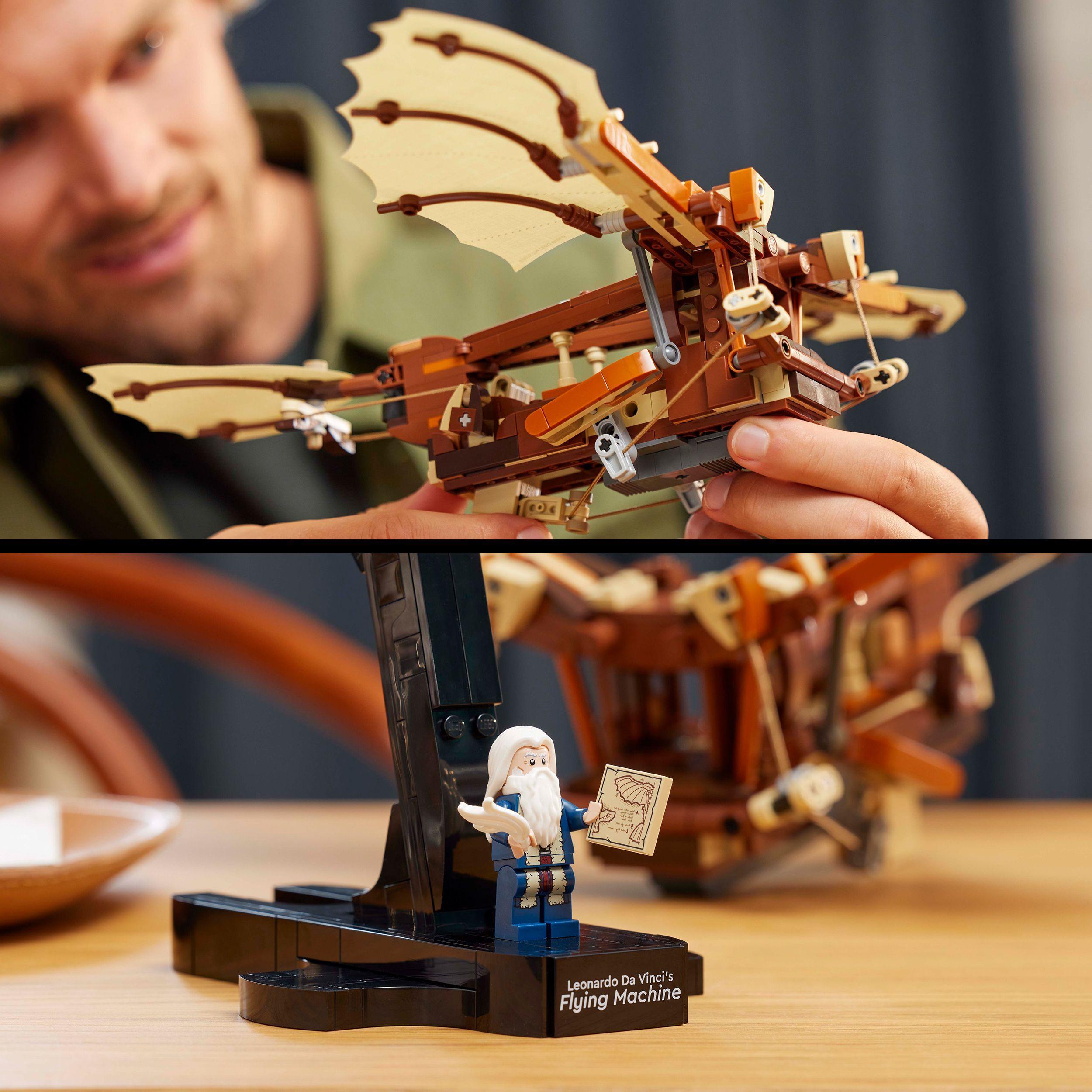 Voir la diapositive 6 : LEGO LEGO Icons 10363 La machine volante de Léonard de Vinci - Décoration pour adultes