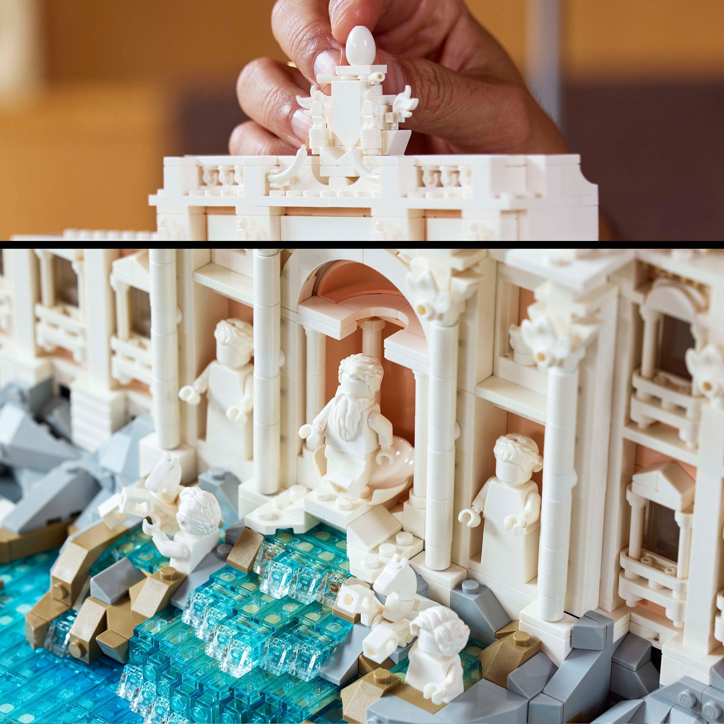 Voir la diapositive 4 : LEGO Architecture 21062 - La fontaine de Trevi, Rome