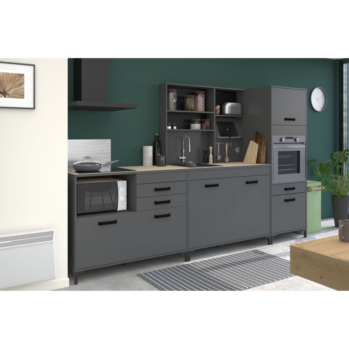 Ensemble cuisine complète L296 cm SAMBA