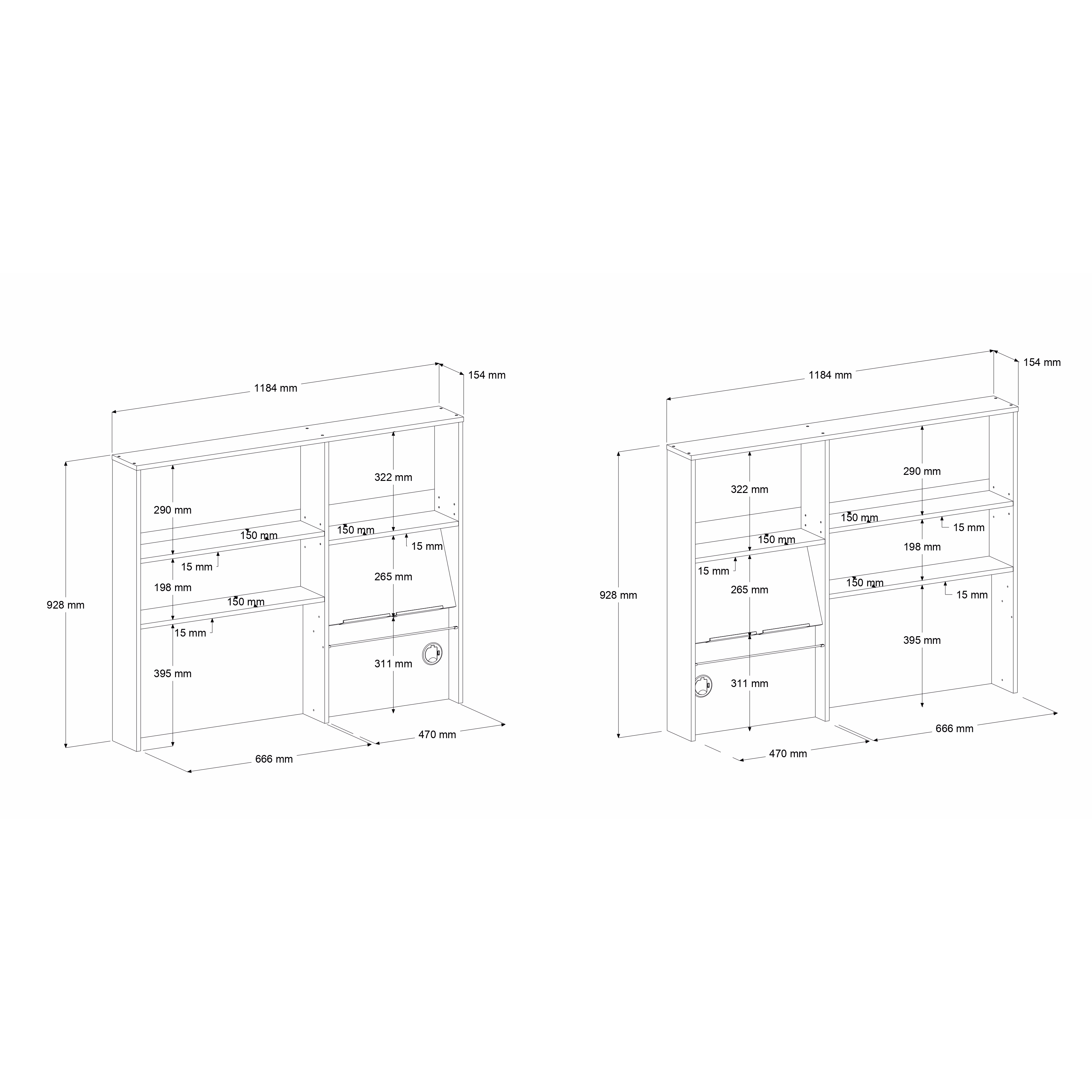 Voir la diapositive 7 : Ensemble cuisine complète L296 cm SAMBA