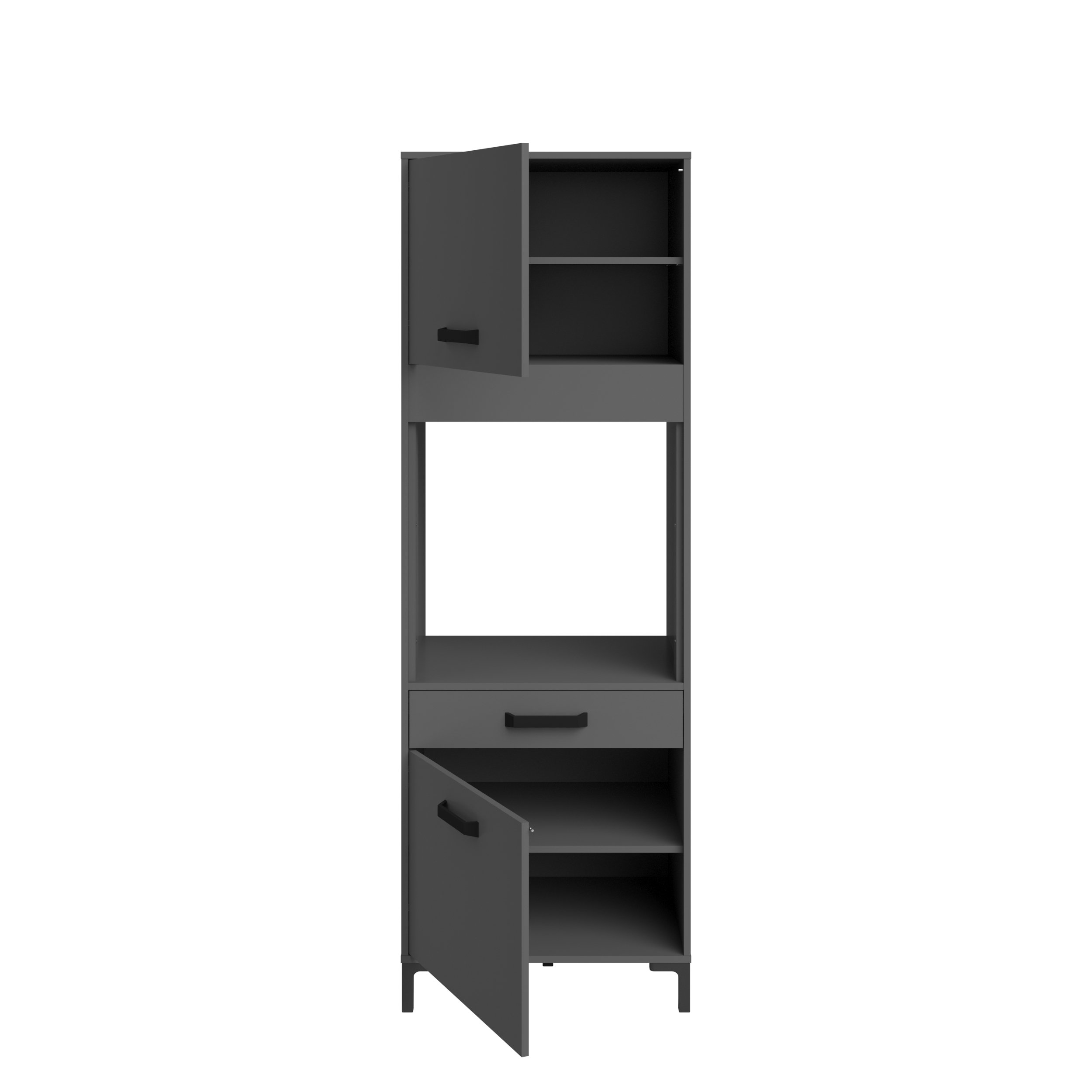 Voir la diapositive 8 : Colonne de four 2 portes 1 tiroir L63cm SAMBA