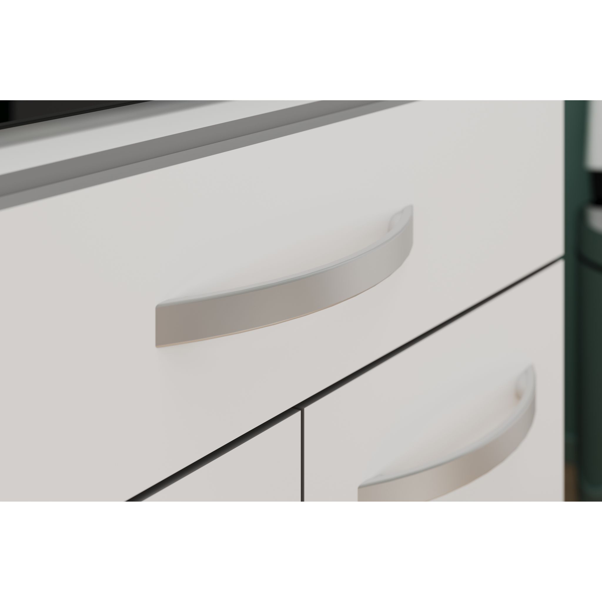 Voir la diapositive 10 : Desserte de cuisine avec roulettes 2 portes 1 tiroir  L60cm ZAK