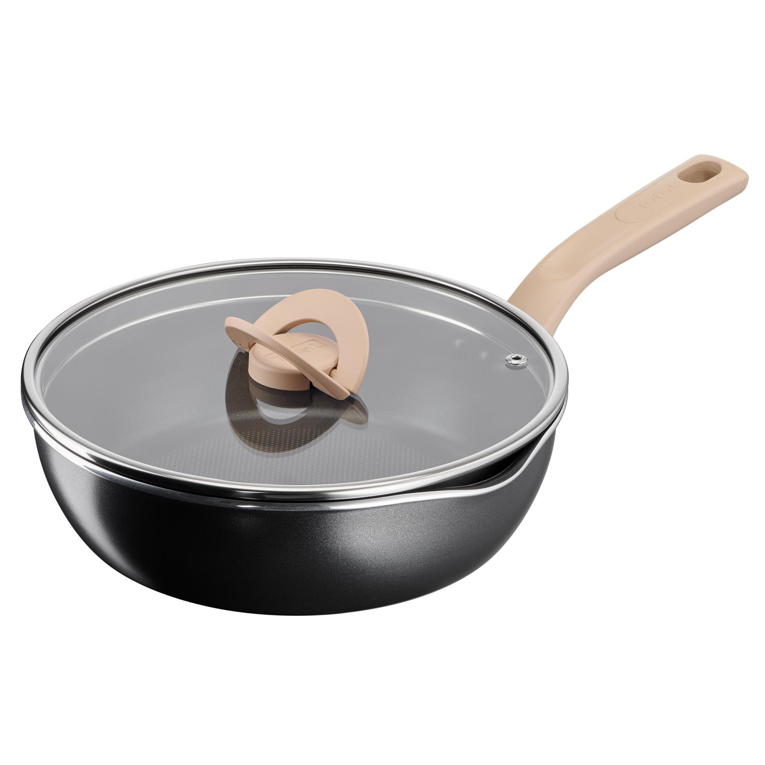 TEFAL Poêle 3 en 1 aluminium 24 cm tous feux dont induction