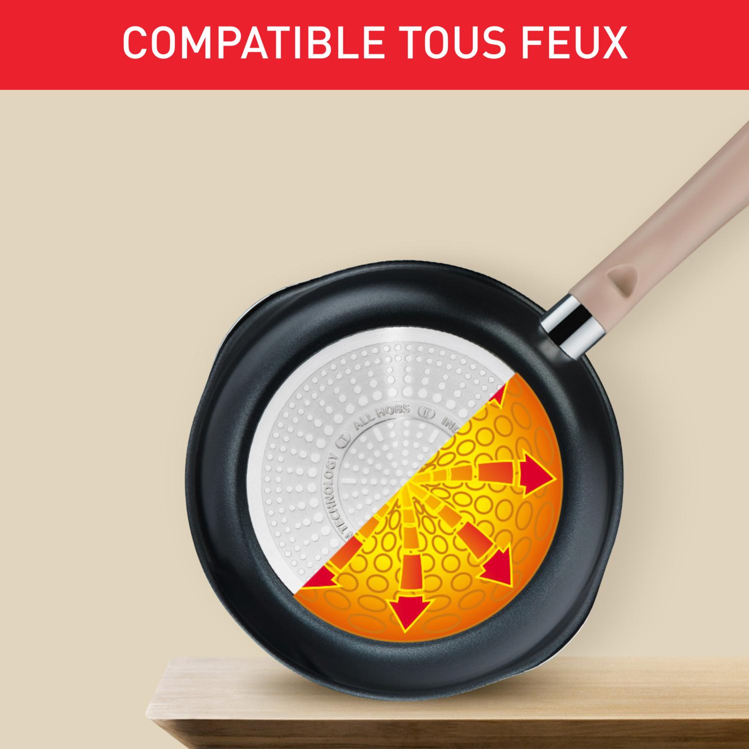 Voir la diapositive 6 : TEFAL Poêle 3 en 1 aluminium 24 cm tous feux dont induction