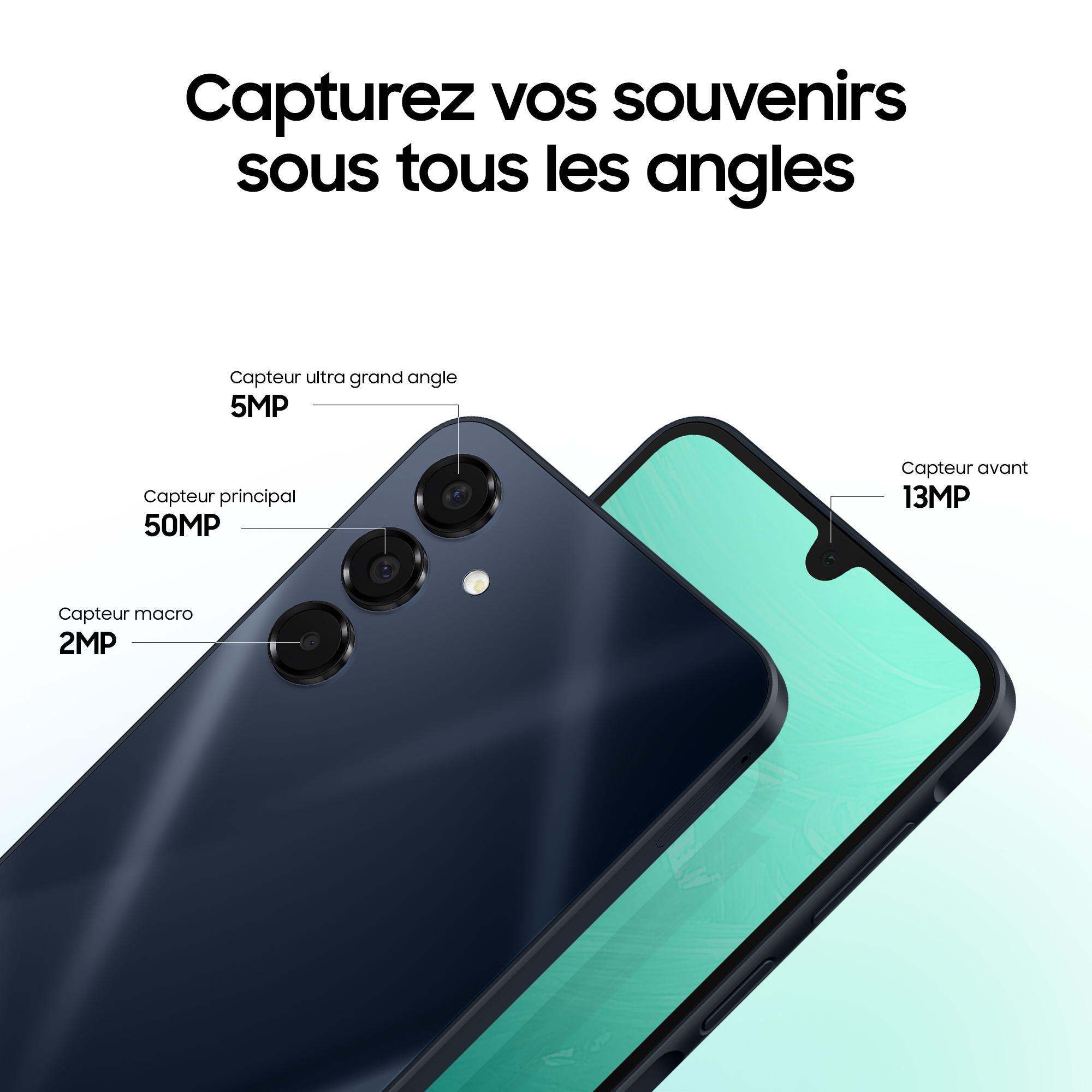 Voir la diapositive 6 : SAMSUNG Galaxy A16 5G 128Go - Bleu nuit