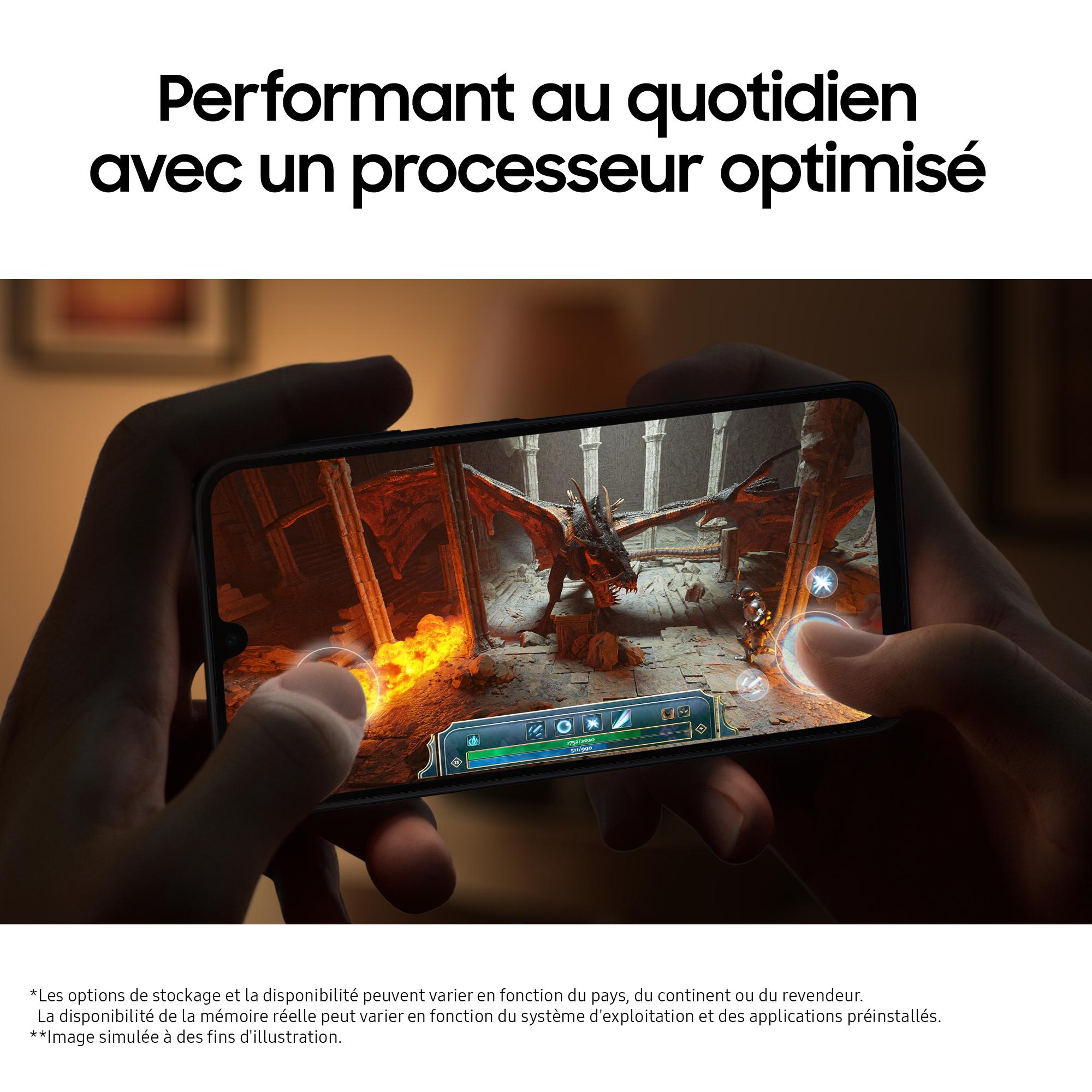 Voir la diapositive 8 : SAMSUNG Galaxy A16 5G 128Go - Bleu nuit